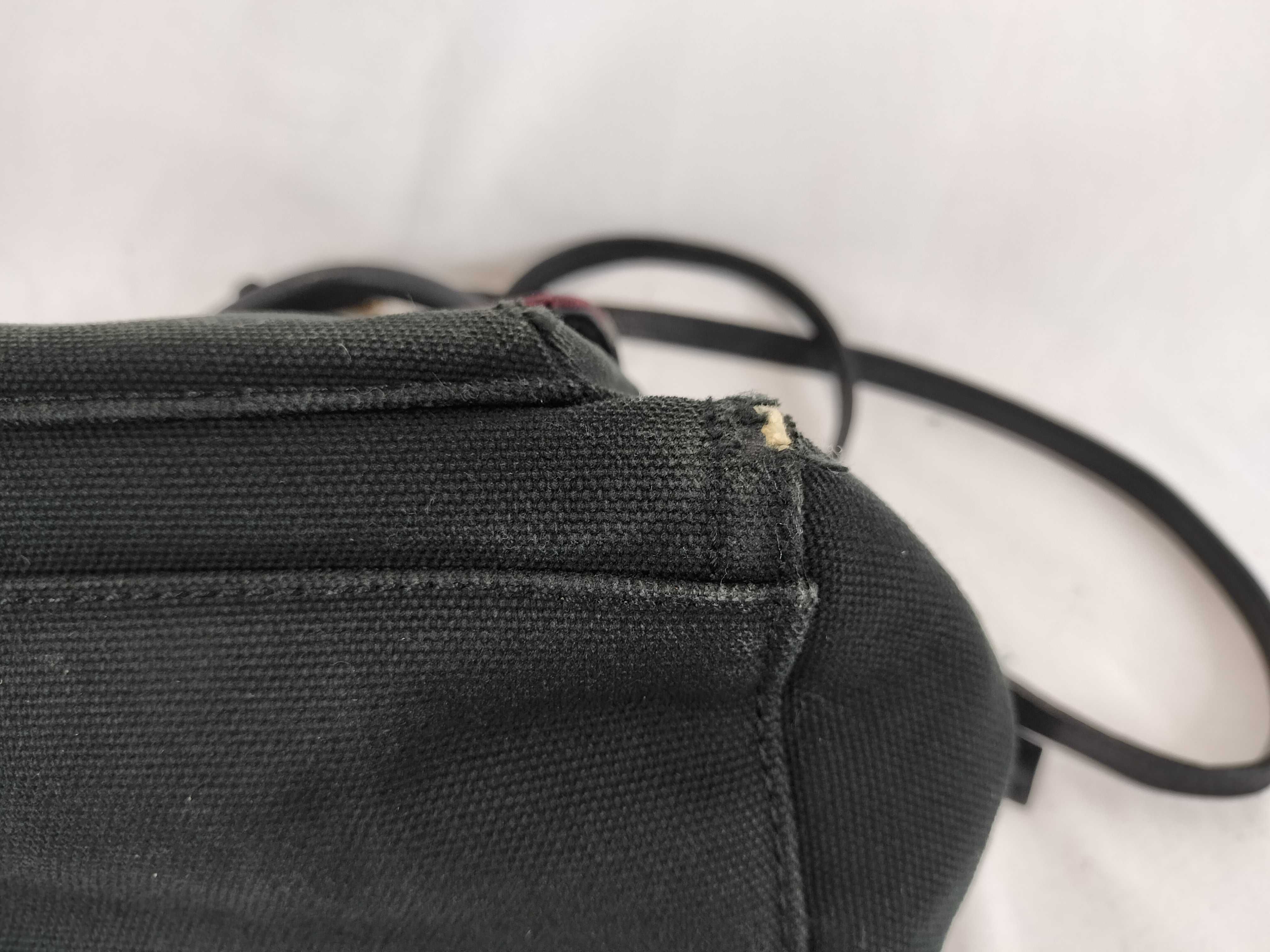 Blue Label 2-Way Handbag Denim Shoulder Bag — view 7