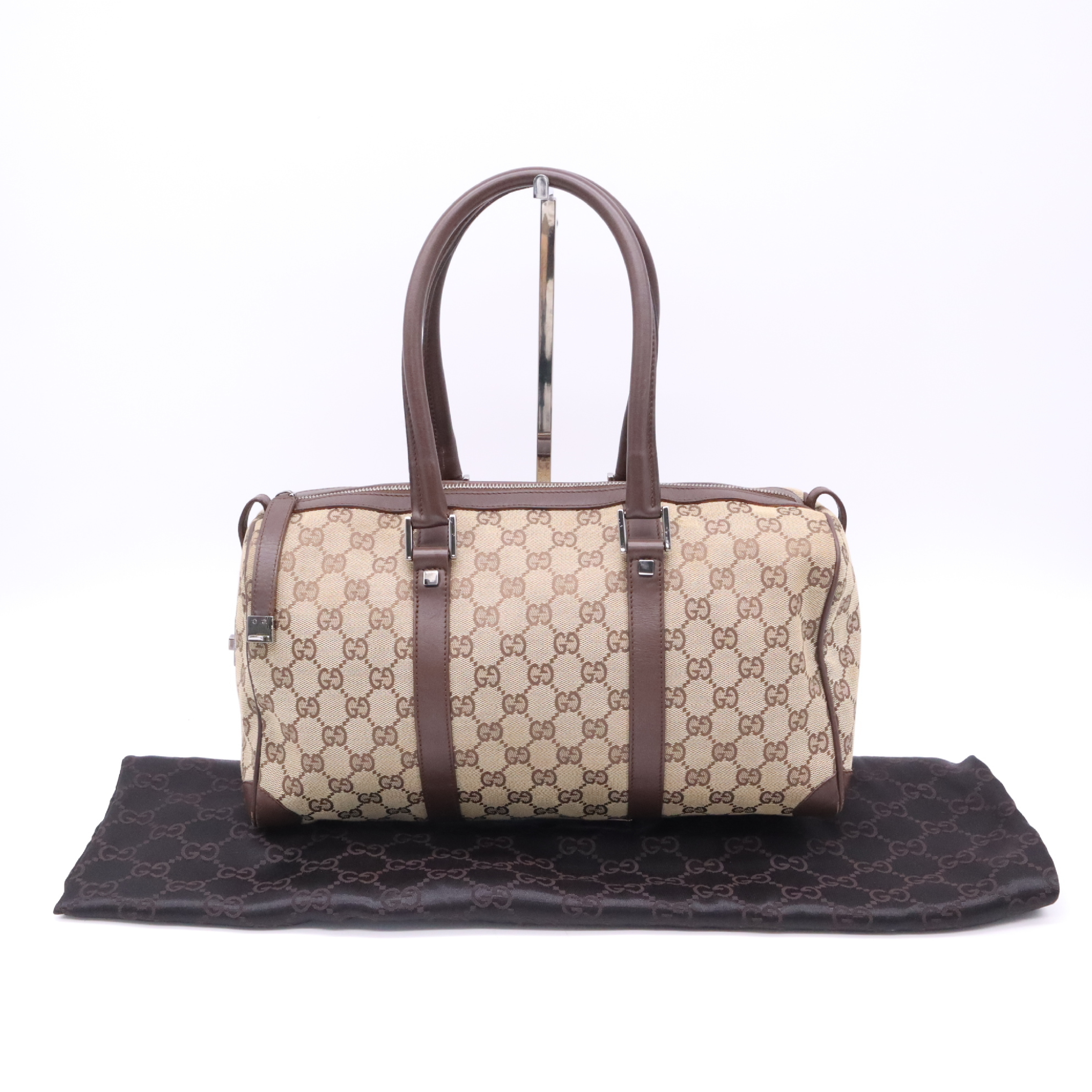 000.0846GG Canvas Handbag with Dust Bag