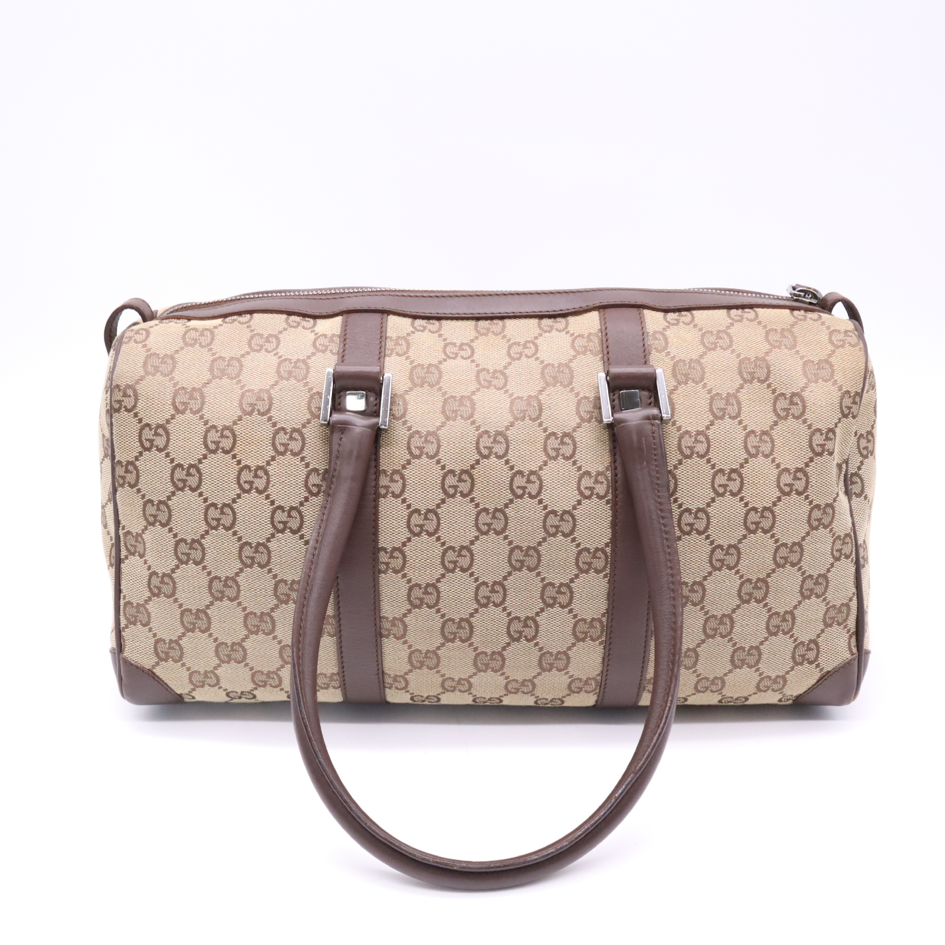 000.0846GG Canvas Handbag with Dust Bag — view 2