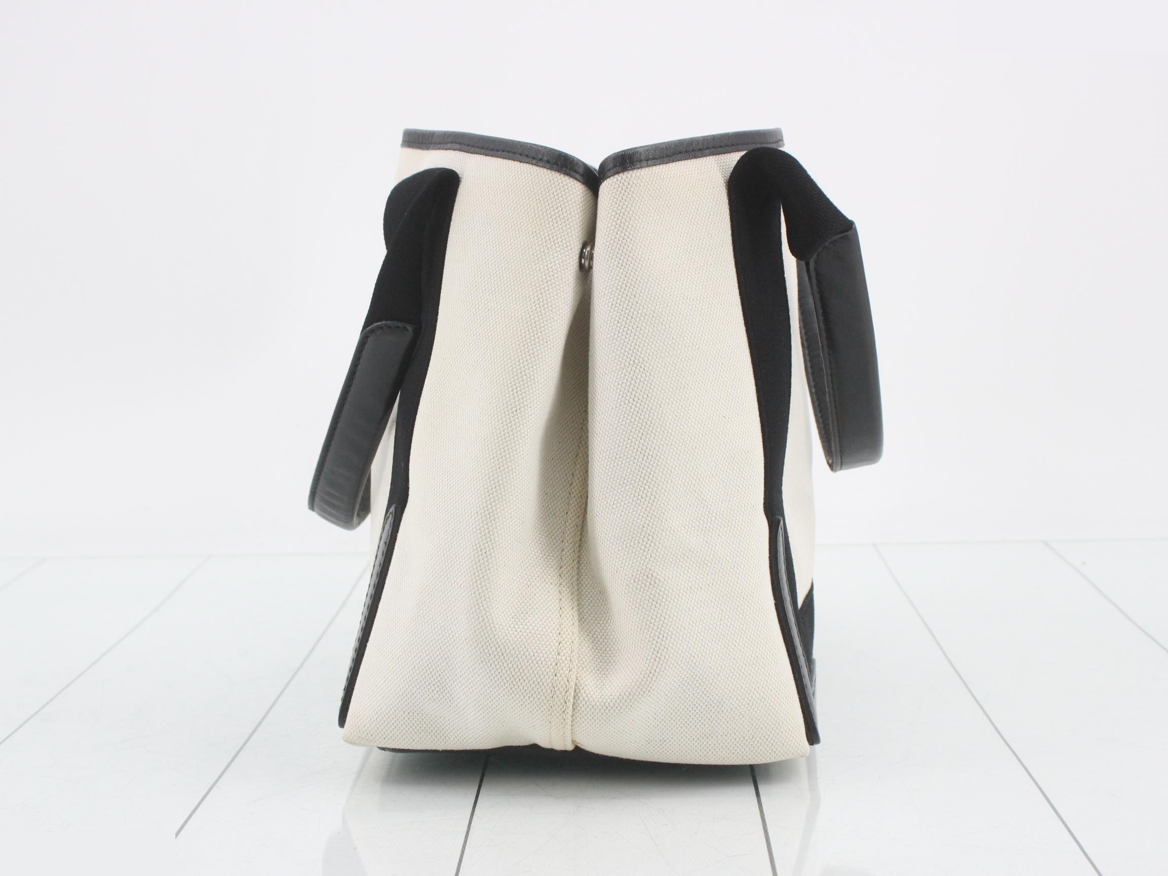 Navy Cabas handbag — view 3