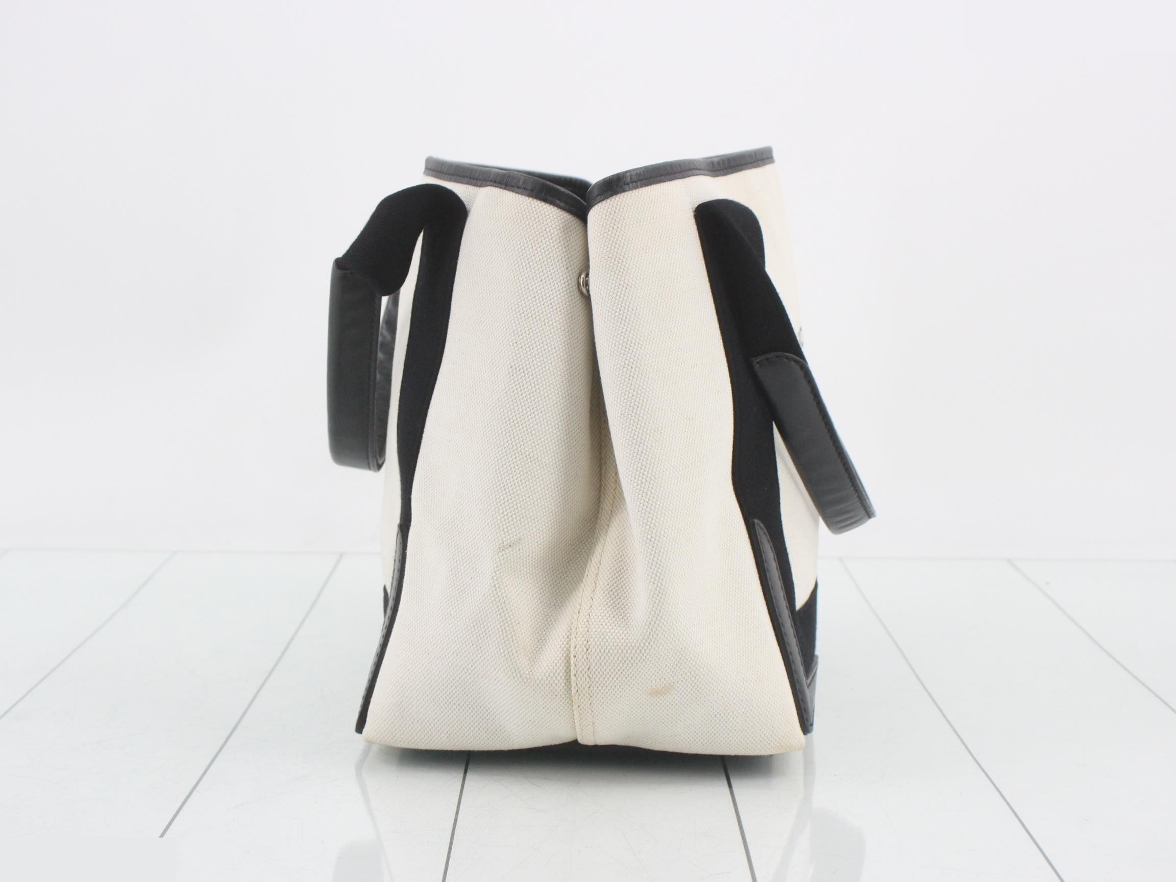 Navy Cabas handbag — view 4