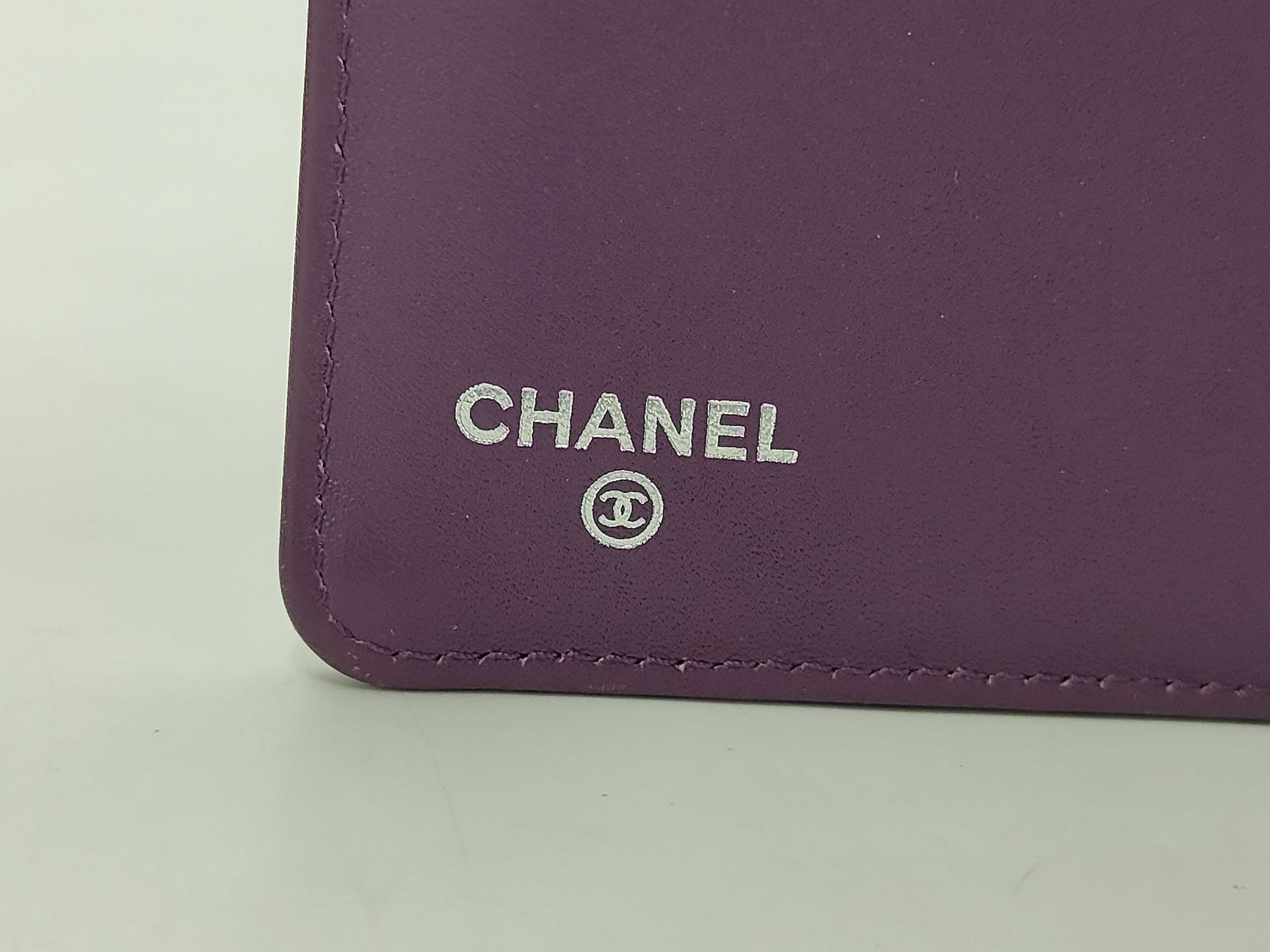 Enamel Patent Leather Matelasse Bifold Wallet — view 5