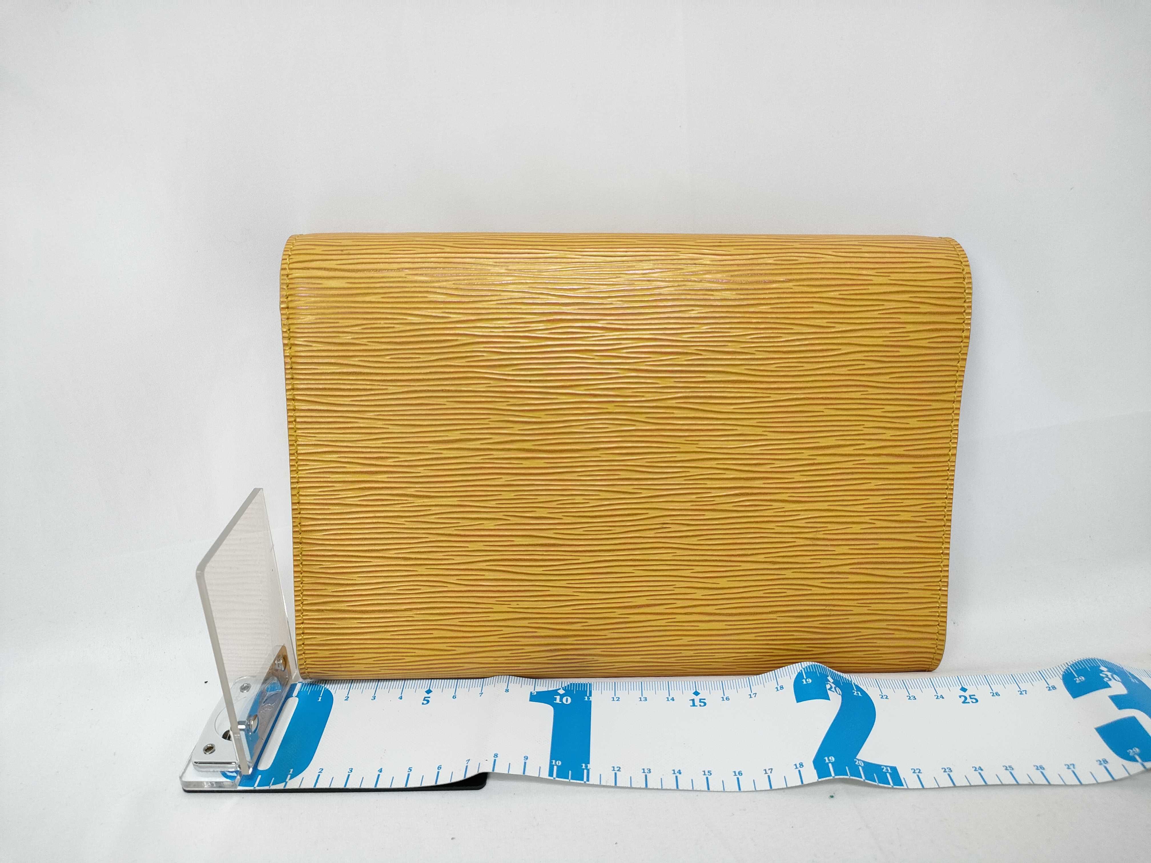 Epi Leather Shoulder Bag, Arche Tassili Yellow, M52579 — view 2