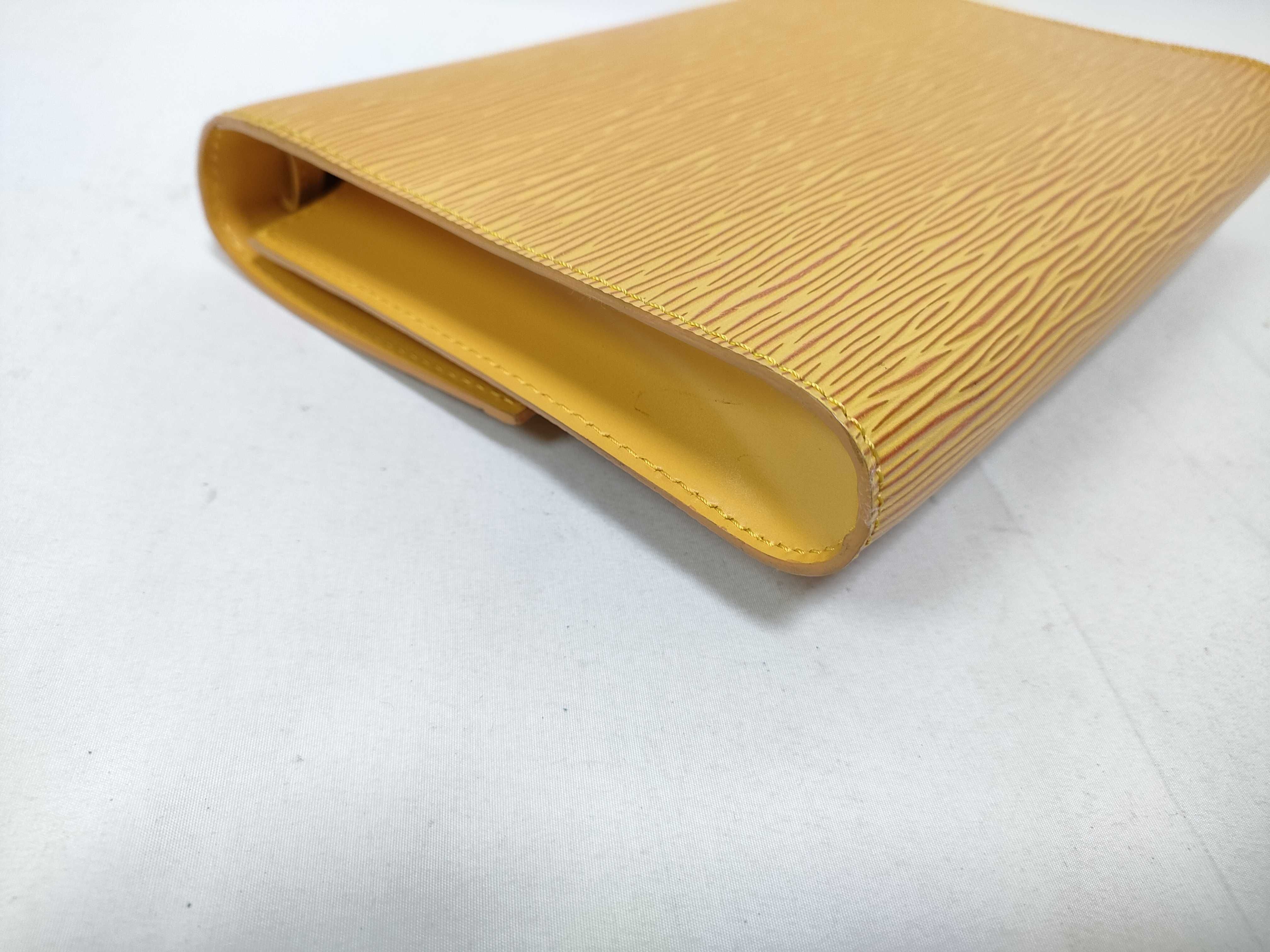 Epi Leather Shoulder Bag, Arche Tassili Yellow, M52579 — view 5