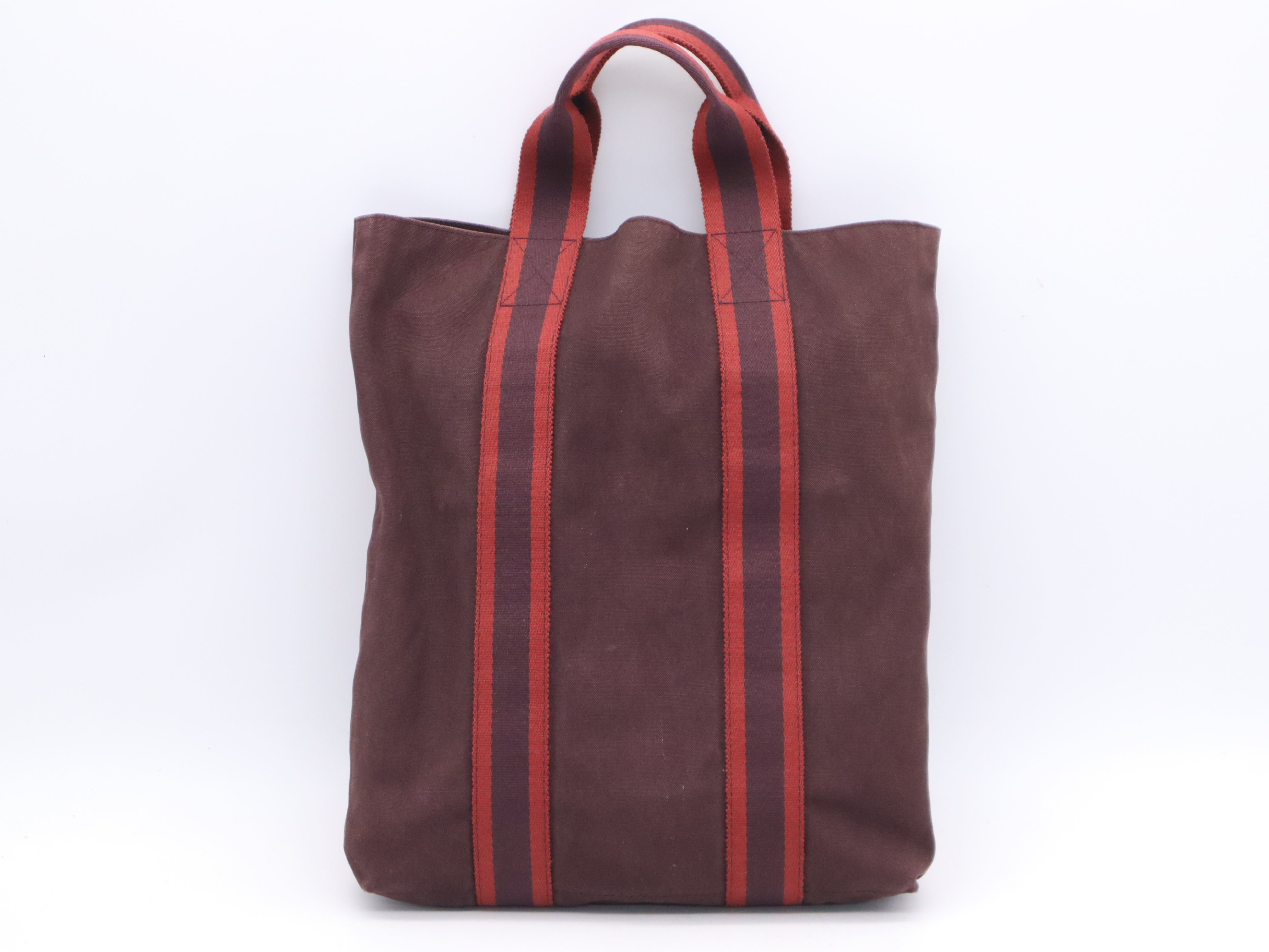 Canvas Fourre-Tout Cabas Bordeaux Tote Bag — view 2