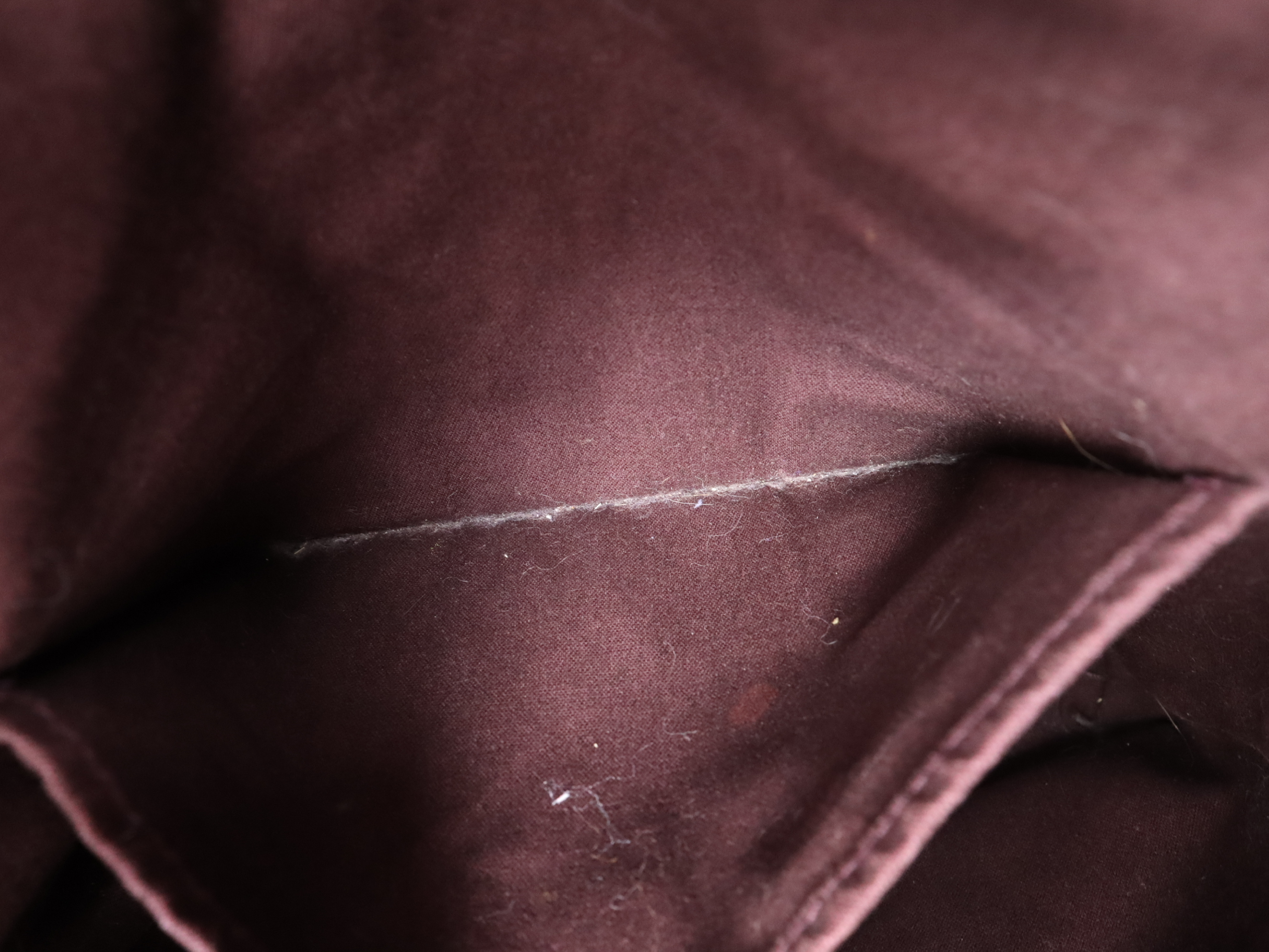 Canvas Fourre-Tout Cabas Bordeaux Tote Bag — view 12