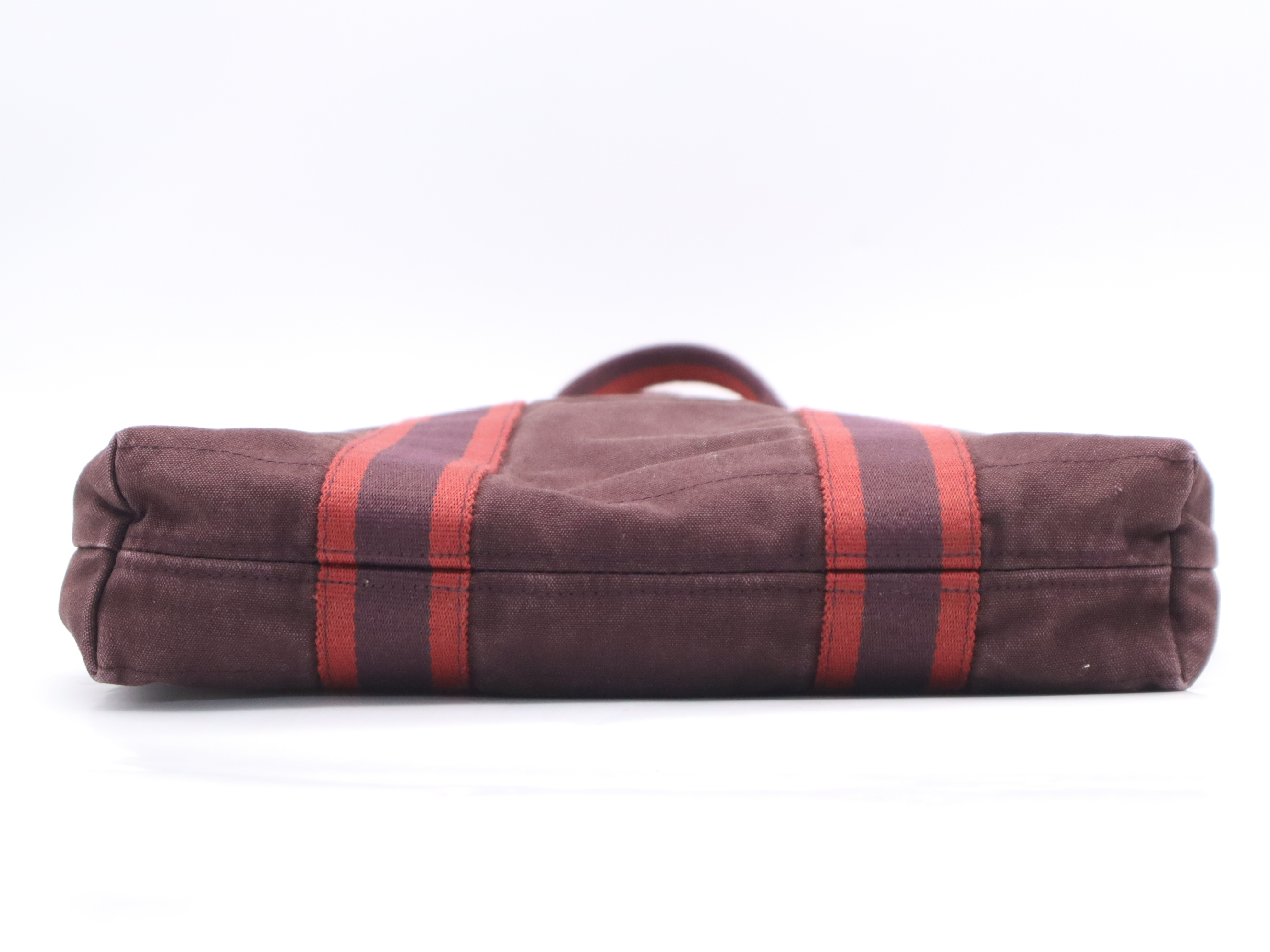 Canvas Fourre-Tout Cabas Bordeaux Tote Bag — view 4