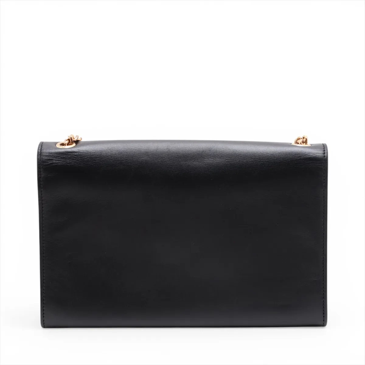 Kate Leather Chain Shoulder Bag, Black, 326078 — view 2