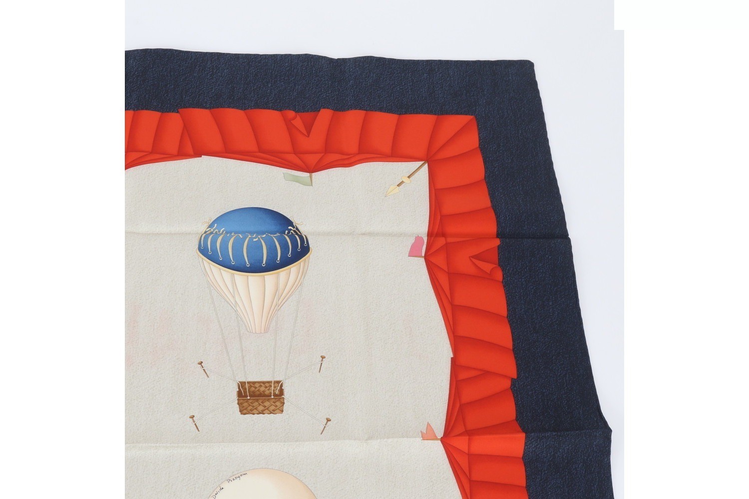 100% Silk Scarf with Tag — view 3