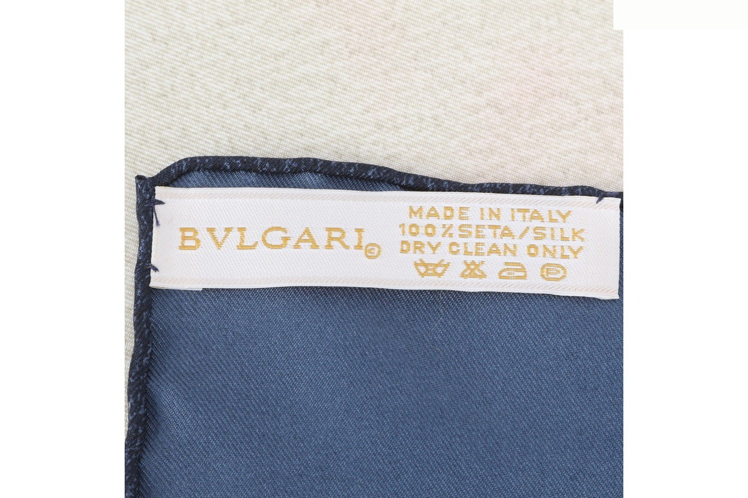 100% Silk Scarf with Tag — view 9