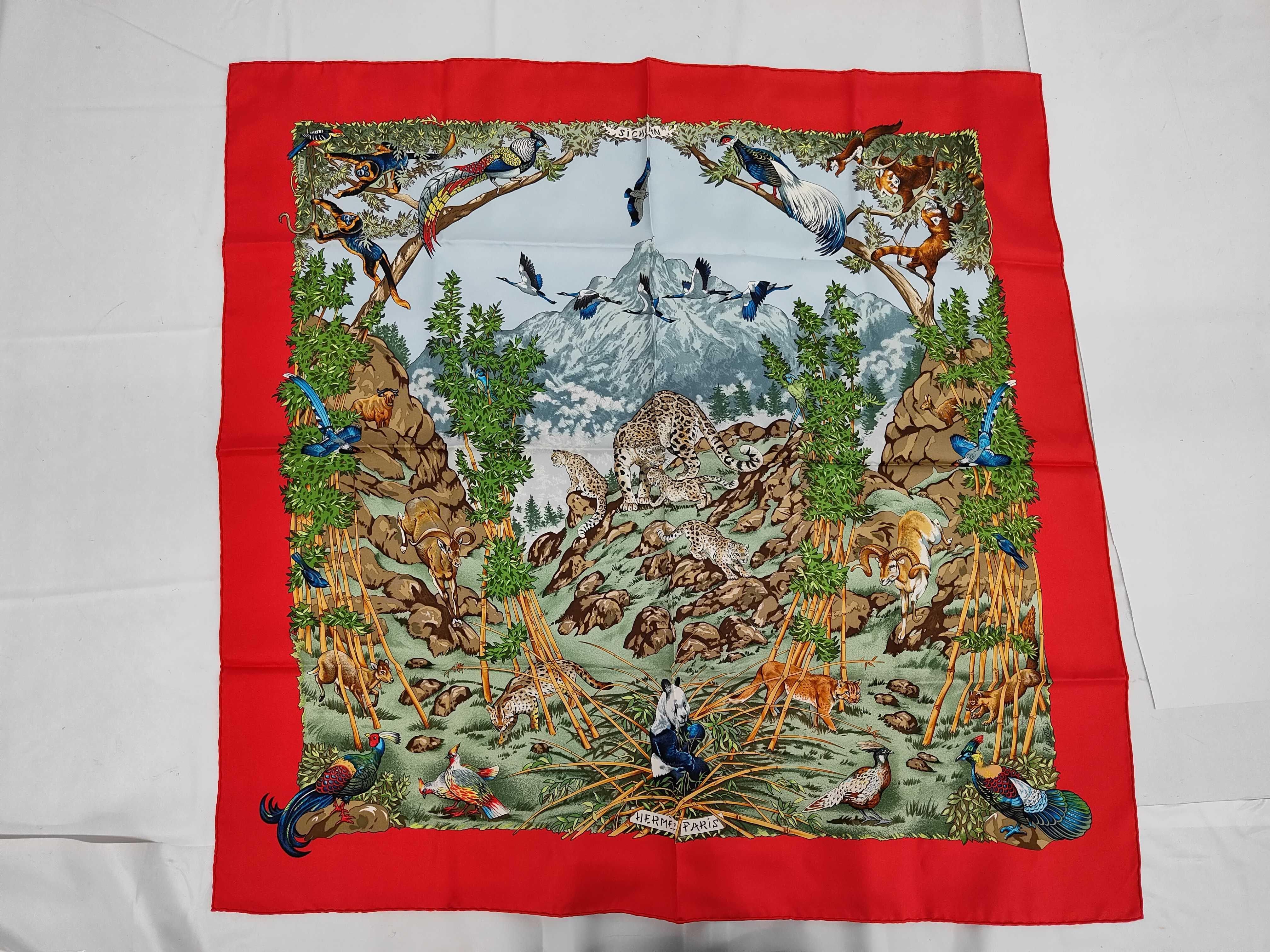Scarf Carre90 Sichuan Other accessories