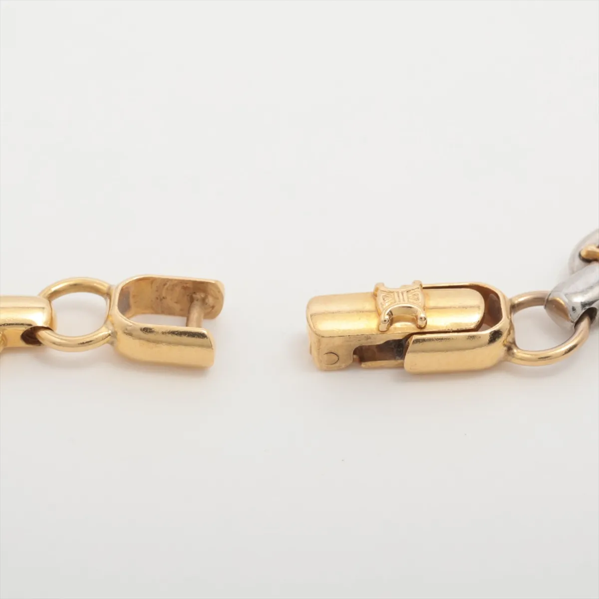 Bracelet 750(YG)×Pt900 12.3g Brand stamp is about to fade — view 4
