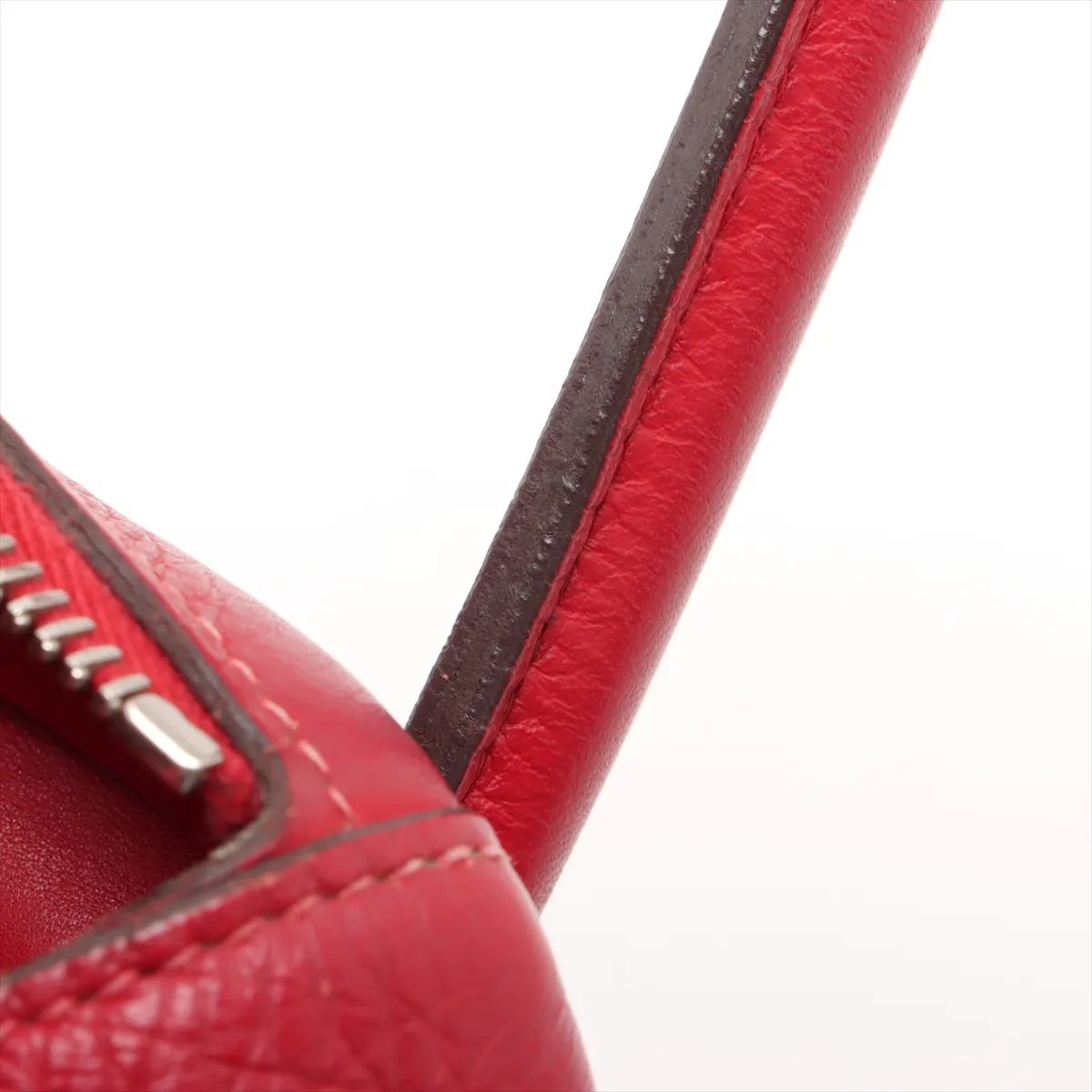 Lindy 30 Taurillon Clemence Red Silver Hardware P:2012 — view 12