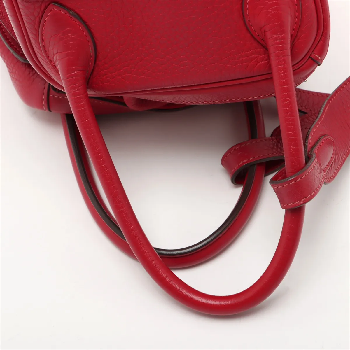Lindy 30 Taurillon Clemence Red Silver Hardware P:2012 — view 5