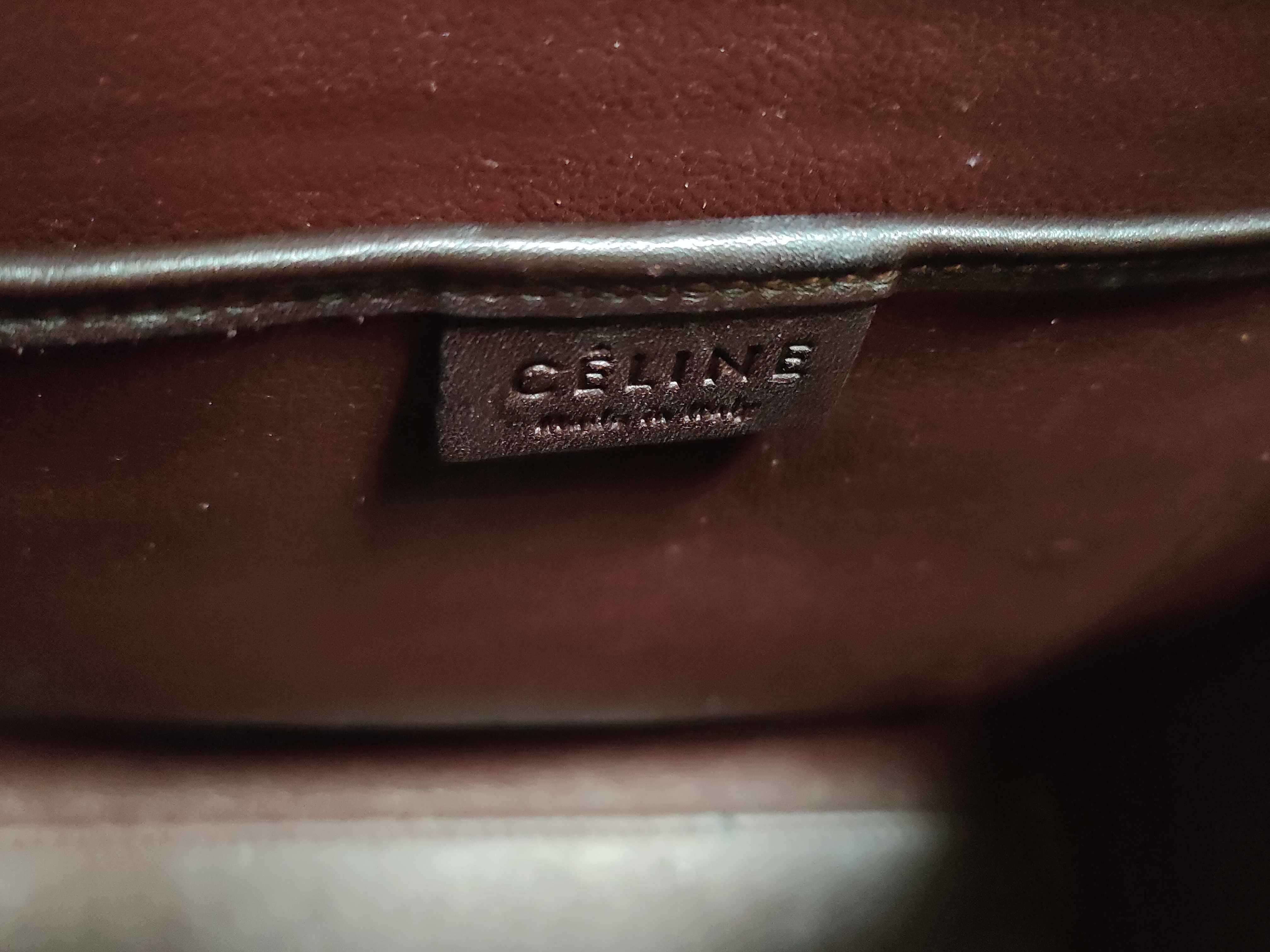 HK-F-CU-0174 Luggage Nano Leather Black/Red 2-Way Shoulder Bag (Handbag) — view 11