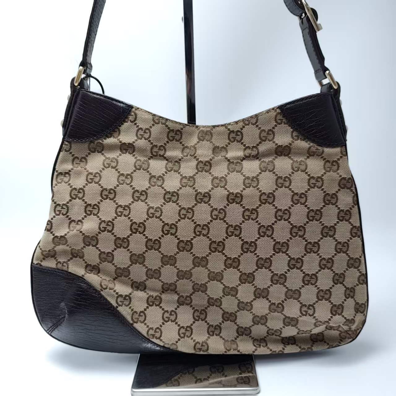 【*Shipped from: China*】GUCCI Horsebit Canvas 137388 Handbag — view 2