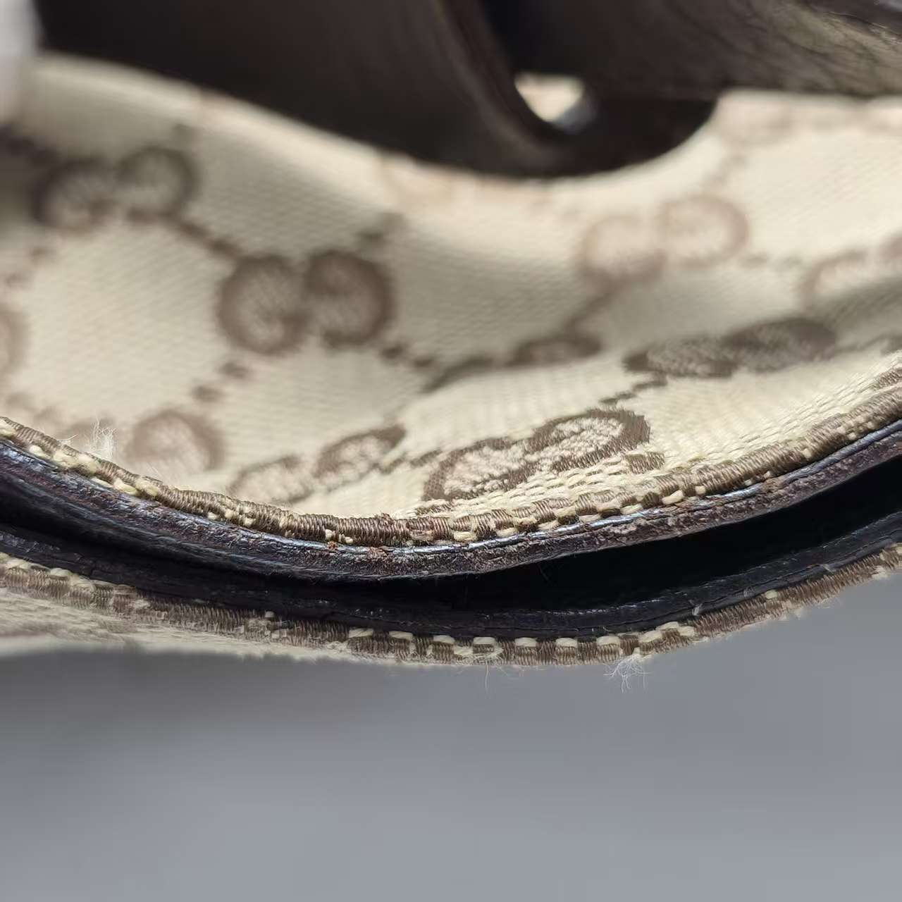 【*Shipped from: China*】GUCCI Horsebit Canvas 137388 Handbag — view 7