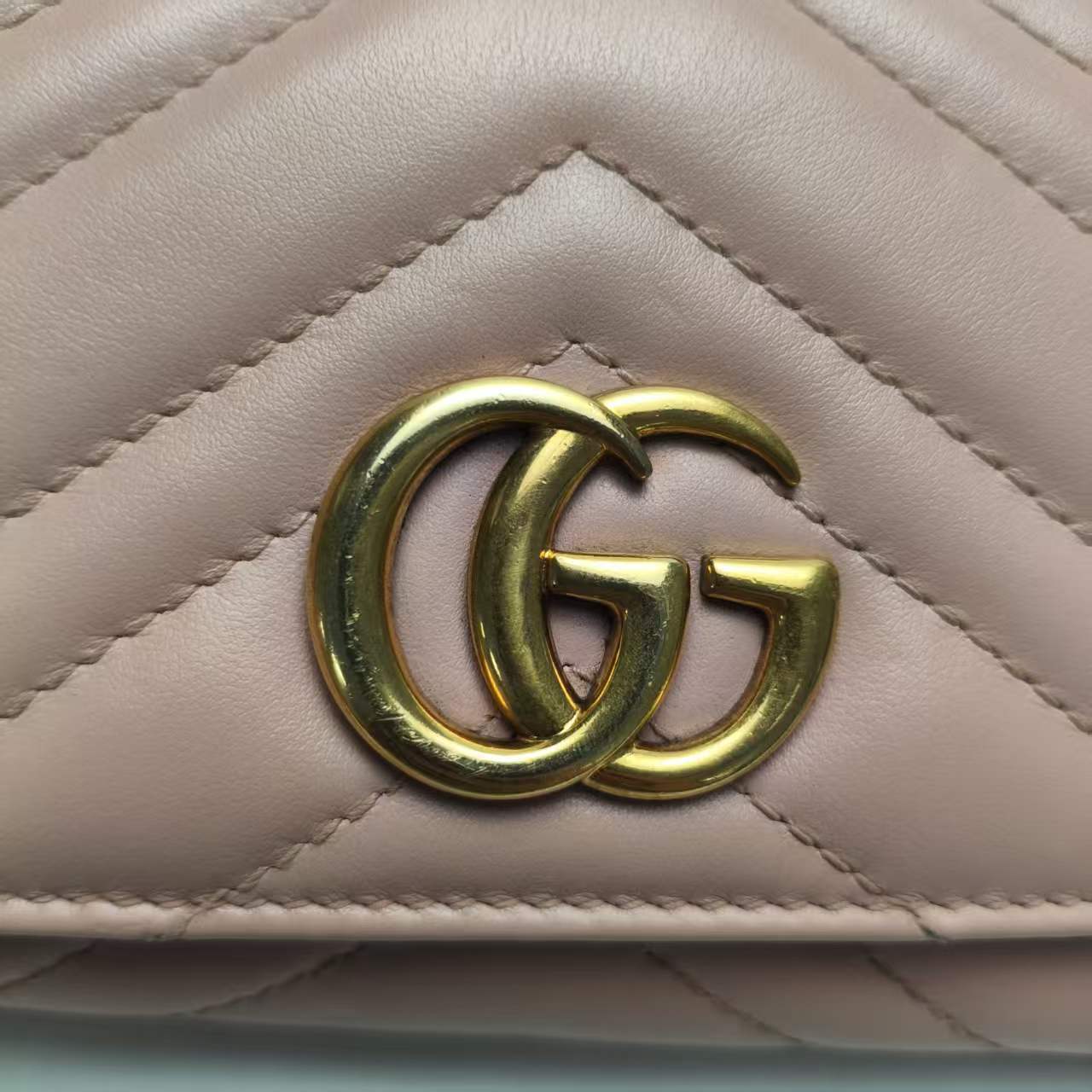 【*Shipped from: China*】GUCCI GG Marmont Leather Shoulder Bag 546577 — view 11