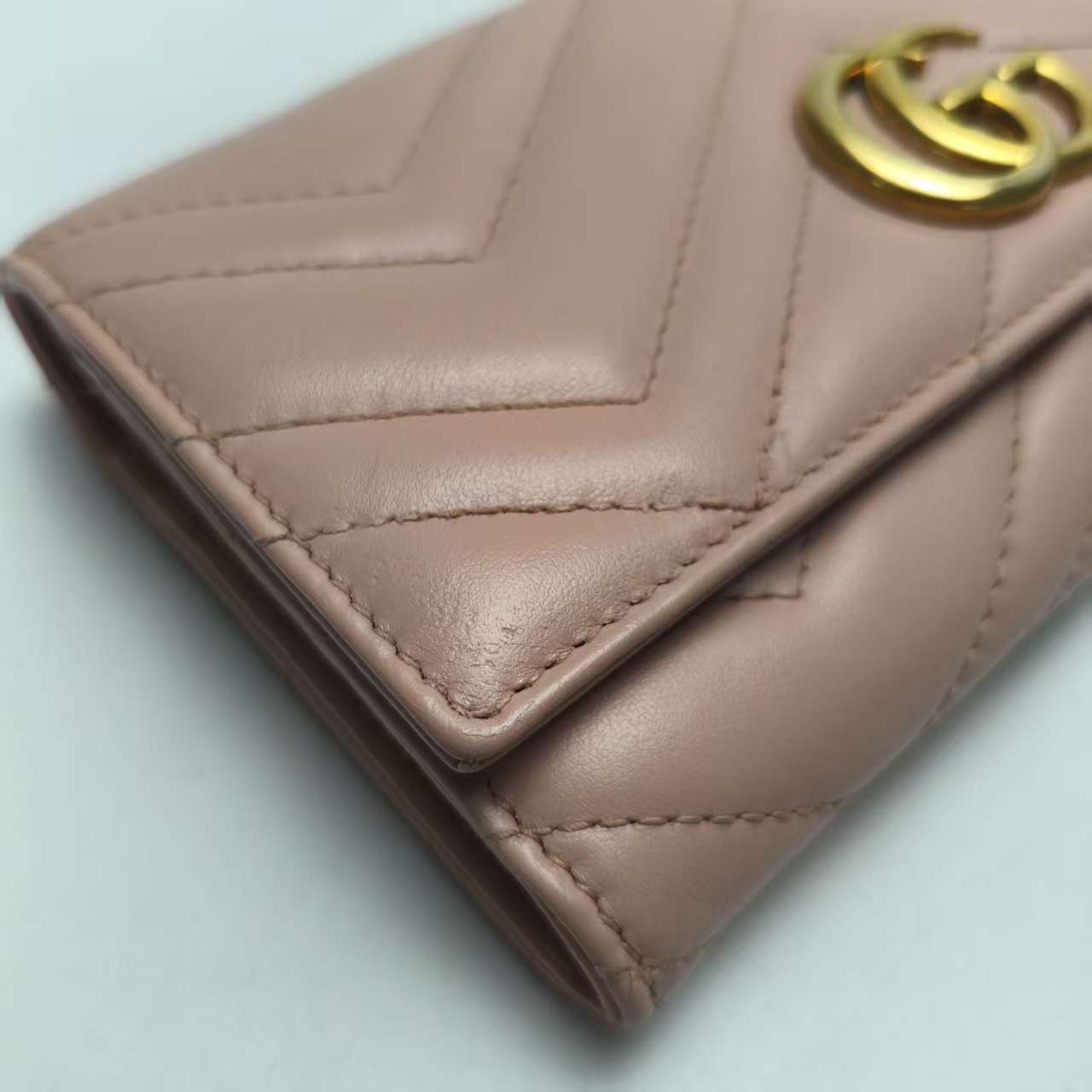 【*Shipped from: China*】GUCCI GG Marmont Leather Shoulder Bag 546577 — view 3