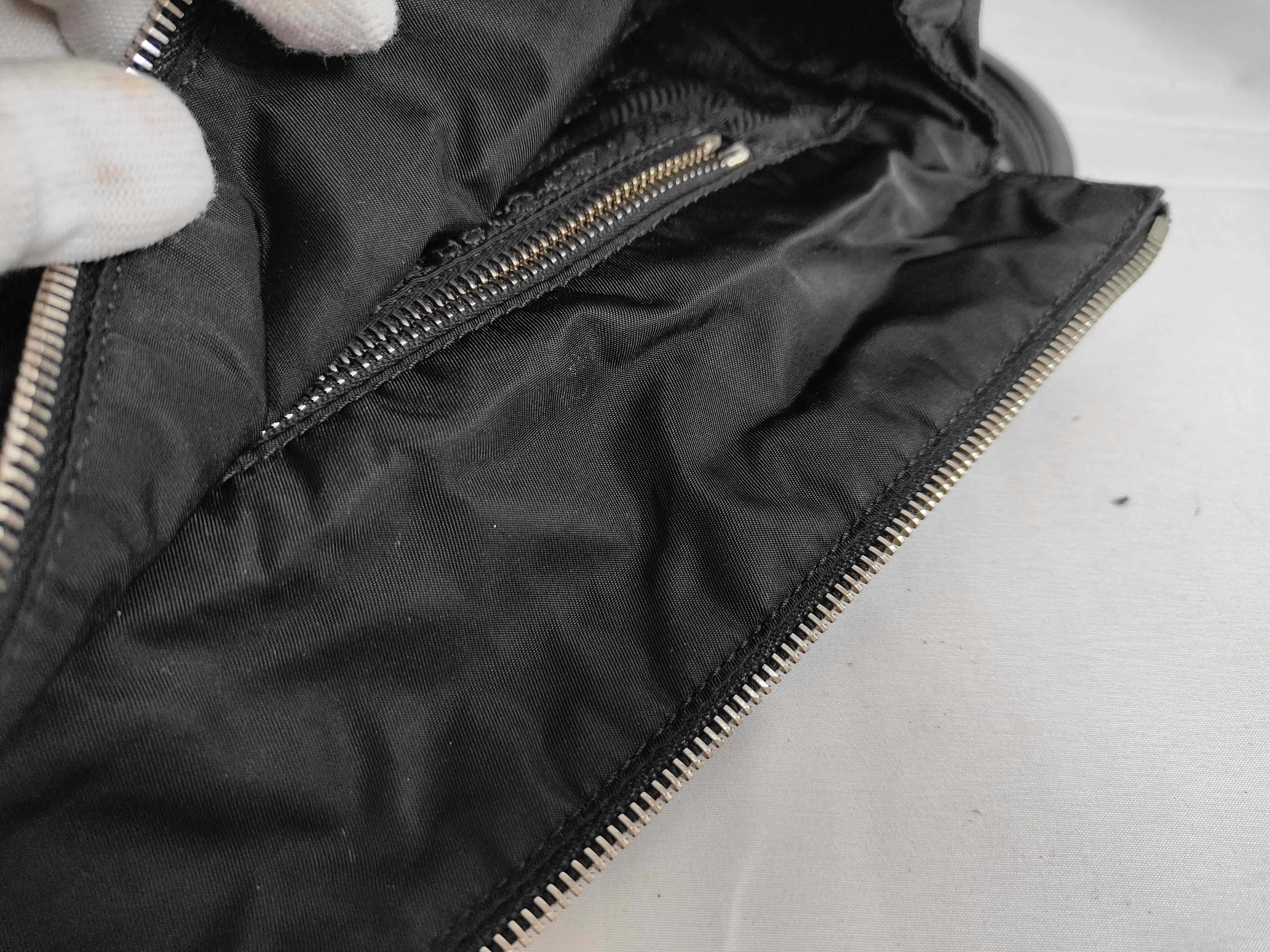 nylon quilted chain tote shoulder bag — view 10