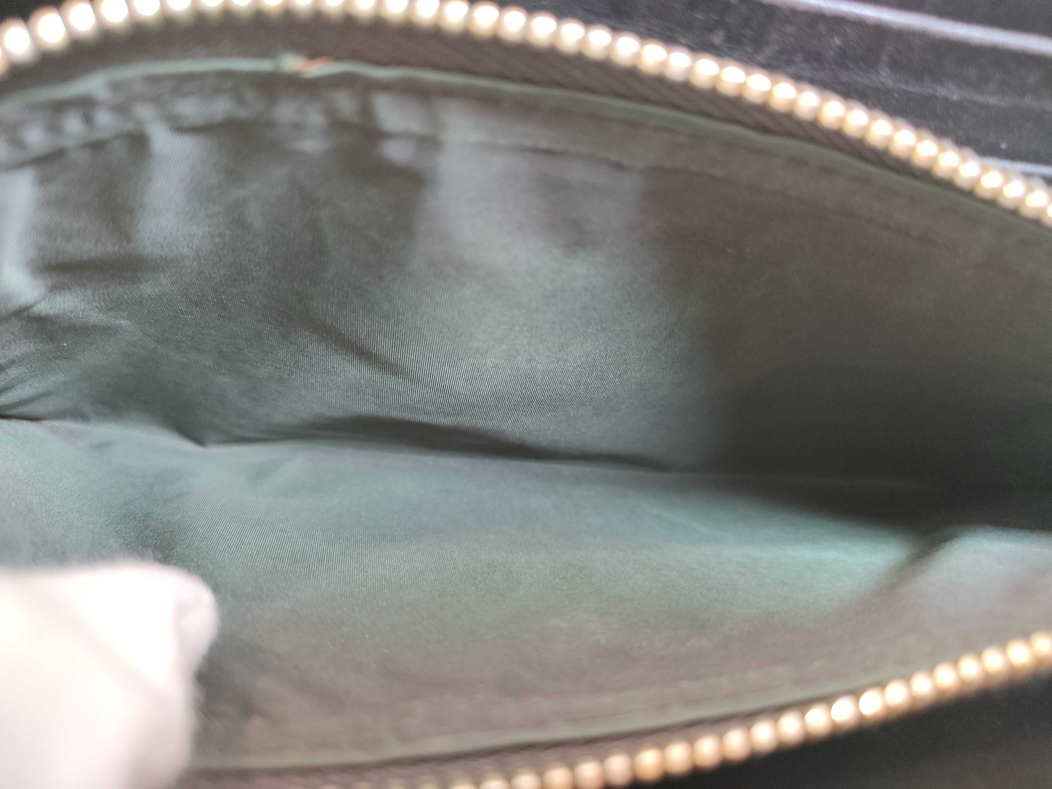 leather embossed round zipper wallet — view 11