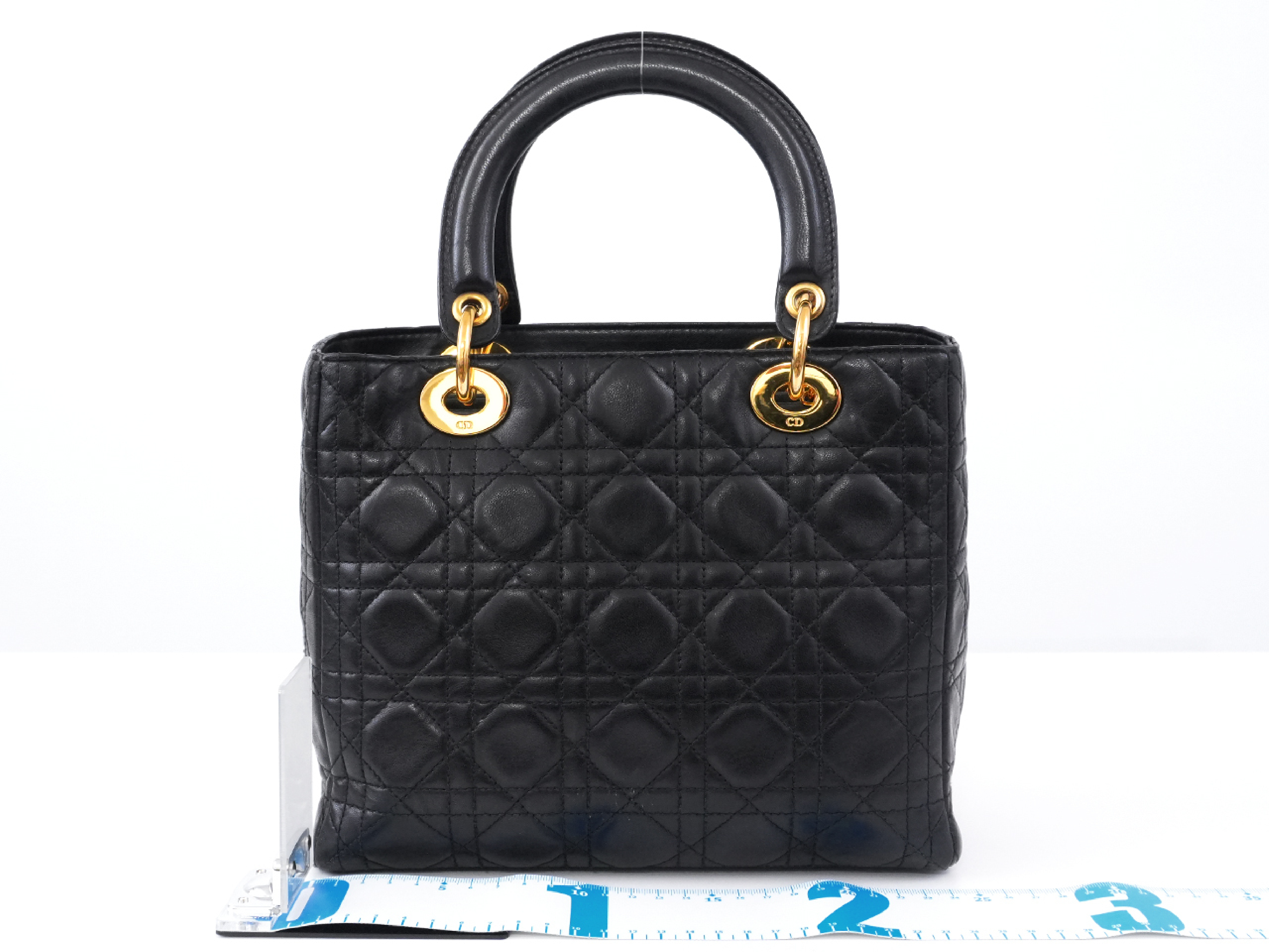 Lady Dior Cannage Handbag — view 2