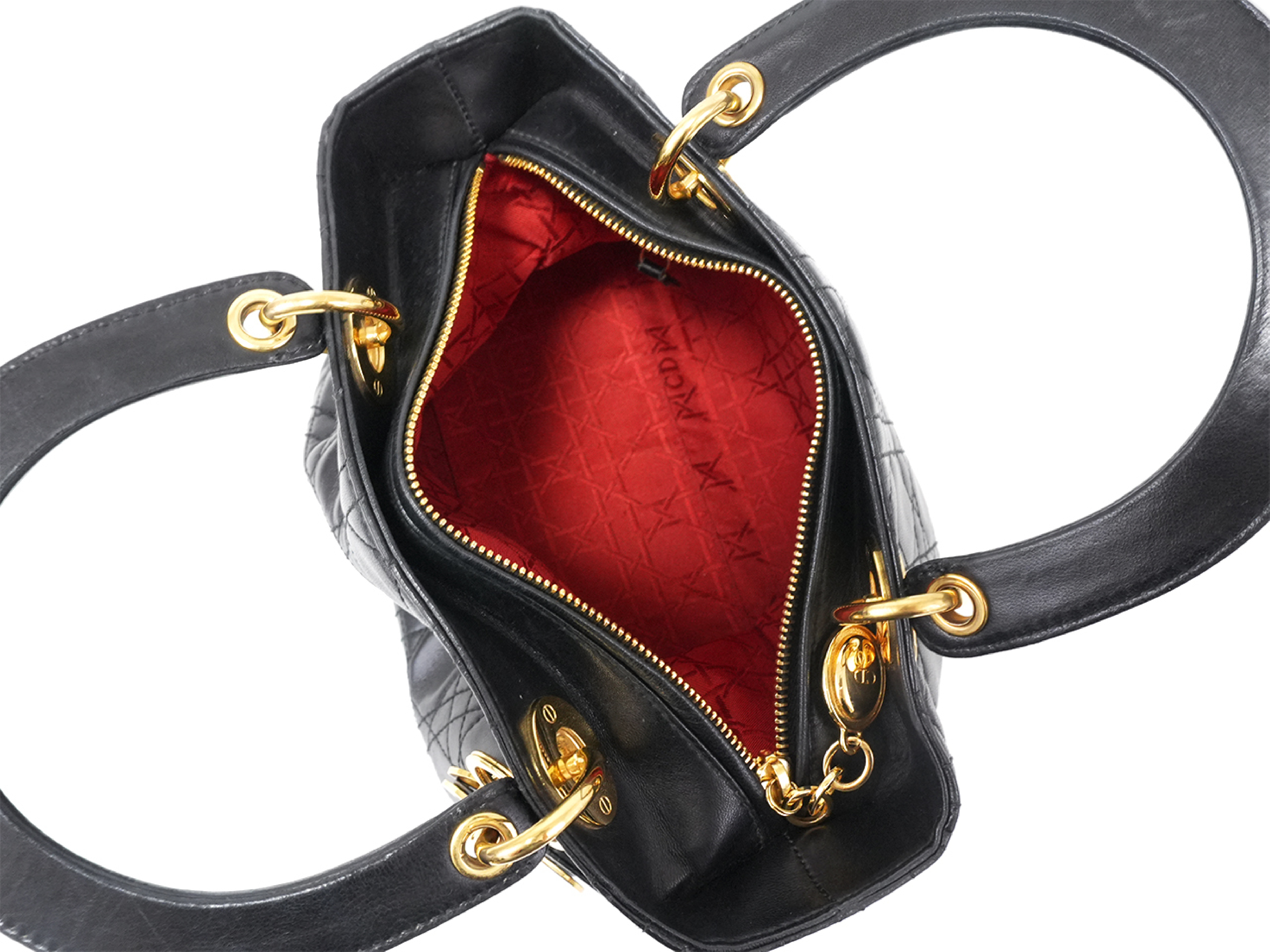 Lady Dior Cannage Handbag — view 5