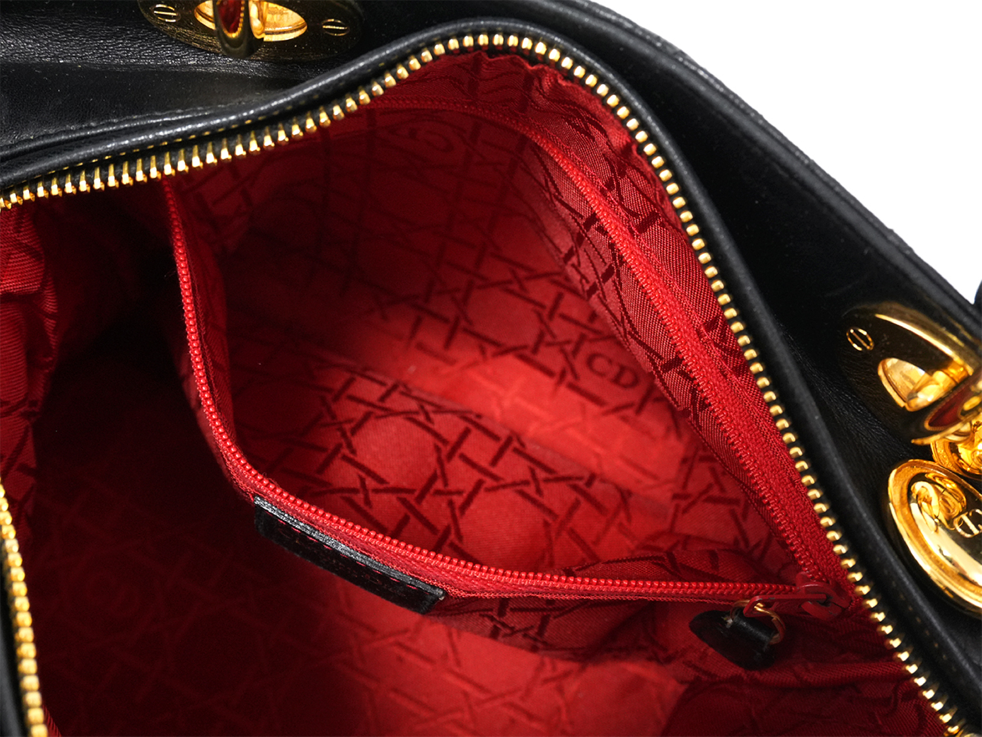 Lady Dior Cannage Handbag — view 6