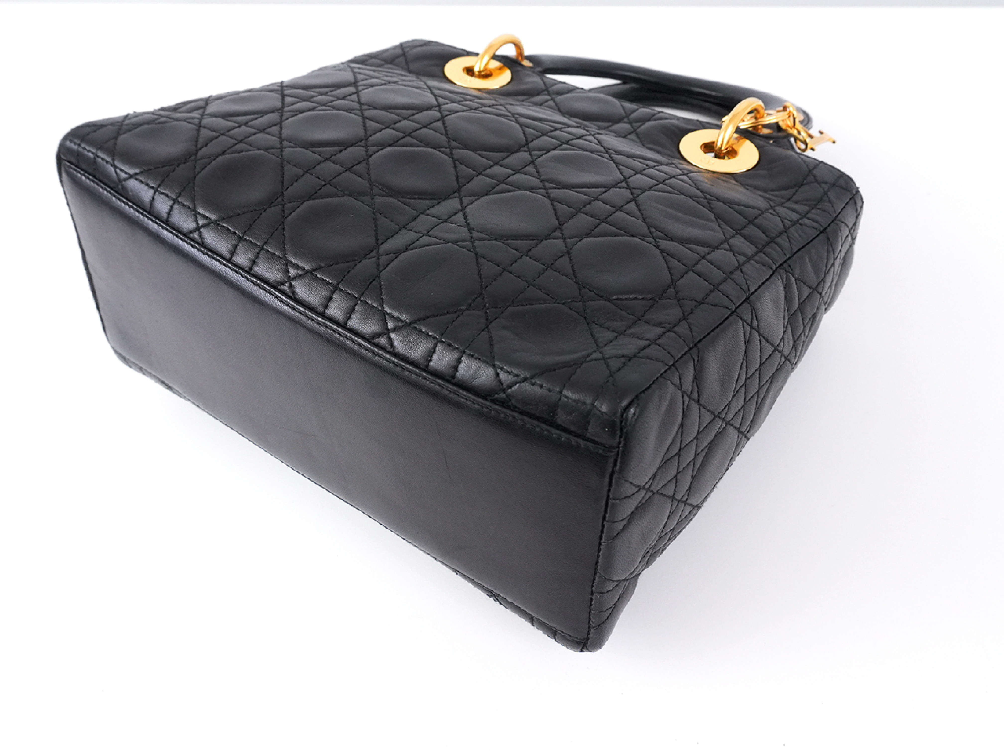 Lady Dior Cannage Handbag — view 10
