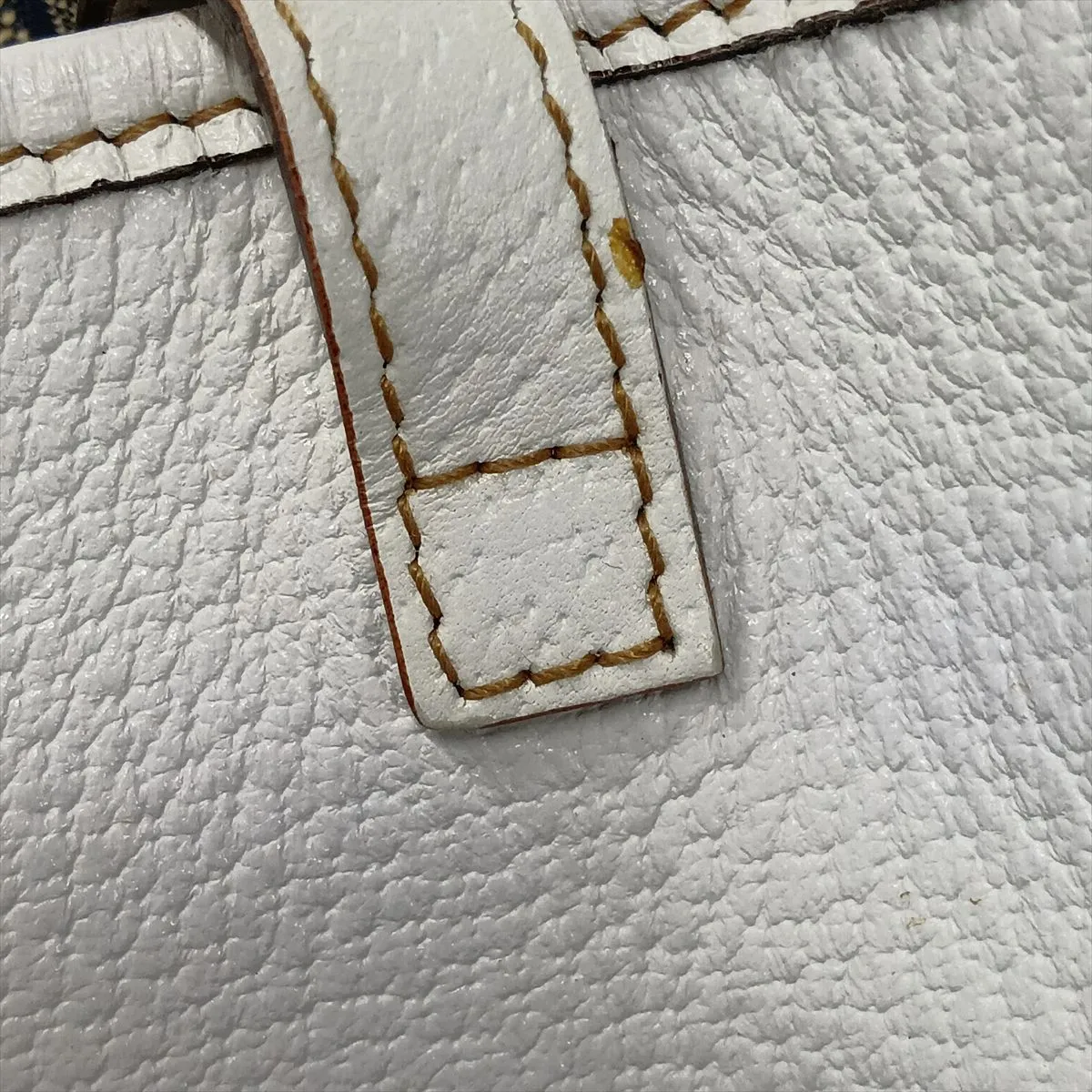 Abbey Leather Tote Bag, White, 130736 — view 10