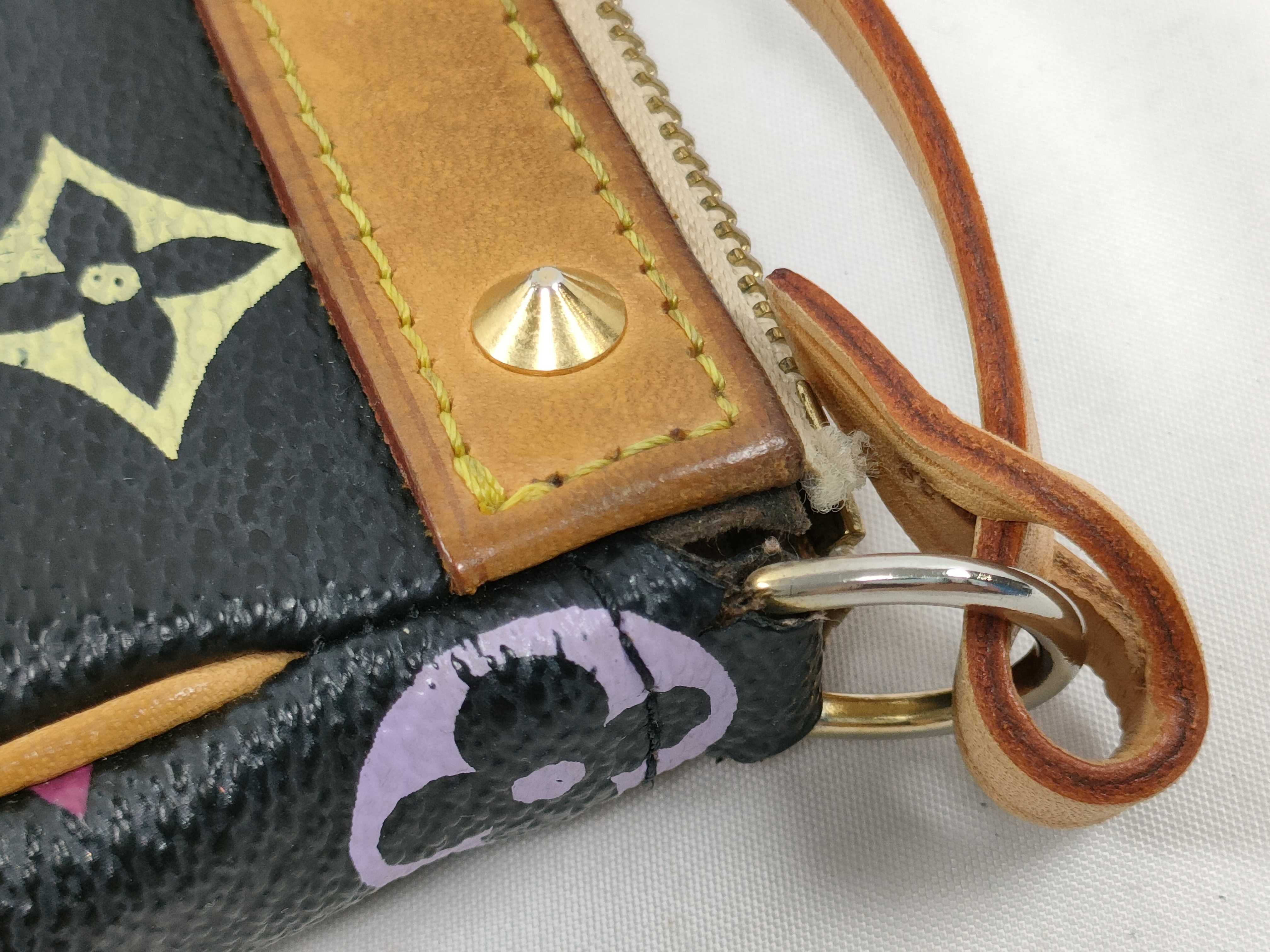 Monogram Multicolor Louis Vuitton Pochette Accessoires Pouch — view 13