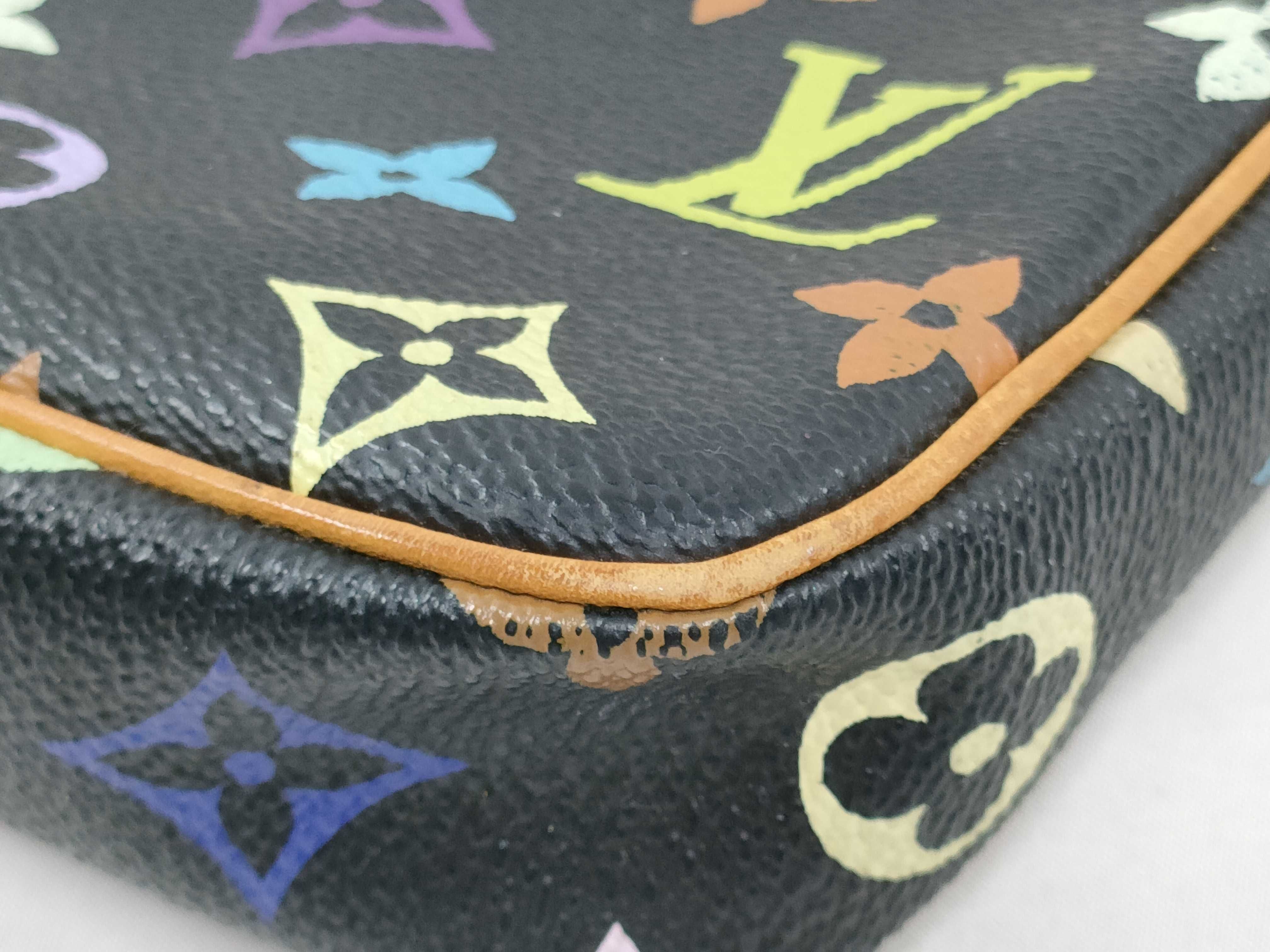 Monogram Multicolor Louis Vuitton Pochette Accessoires Pouch — view 8
