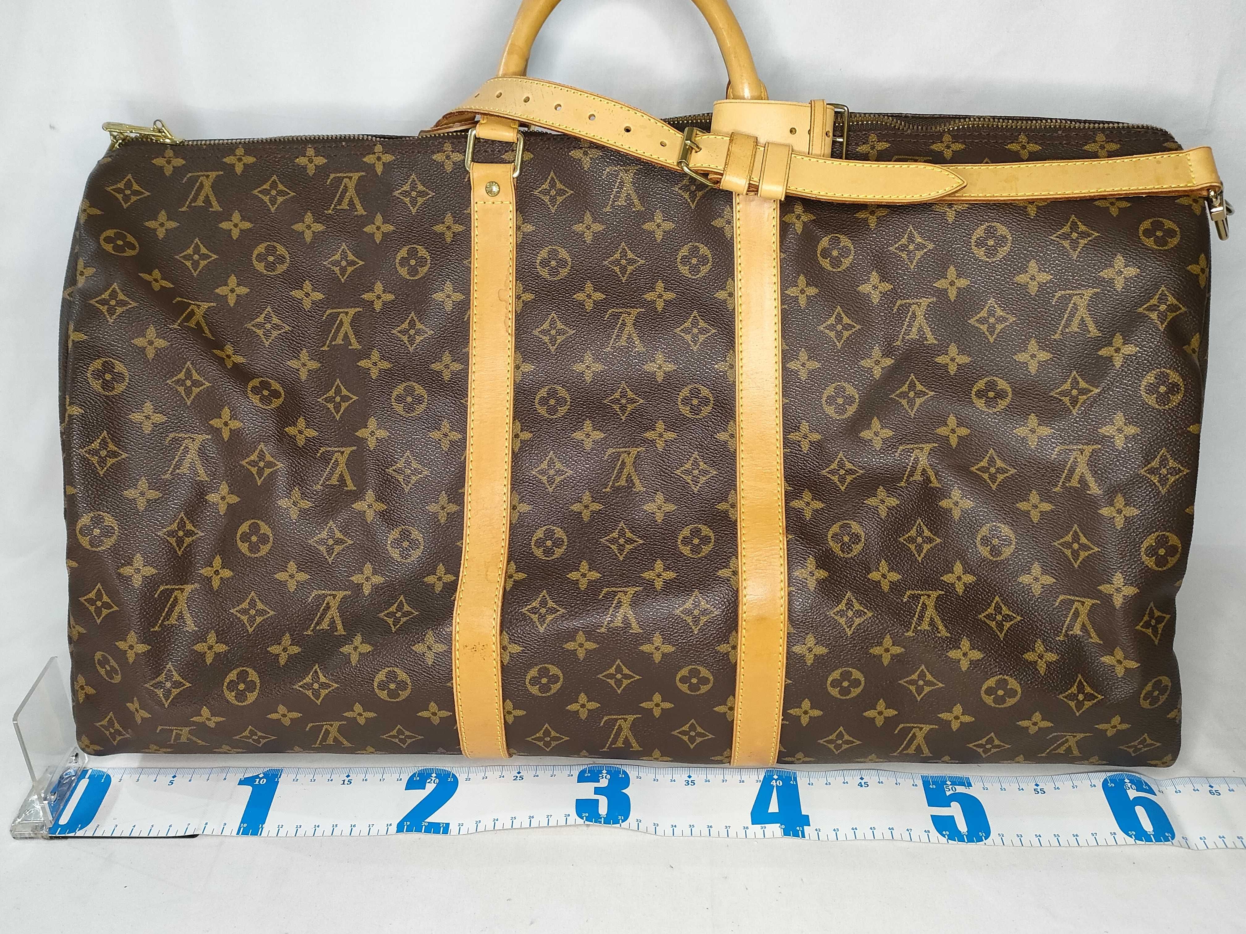 Monogram Keepall 60 M41422 Brown Boston Bag — view 2