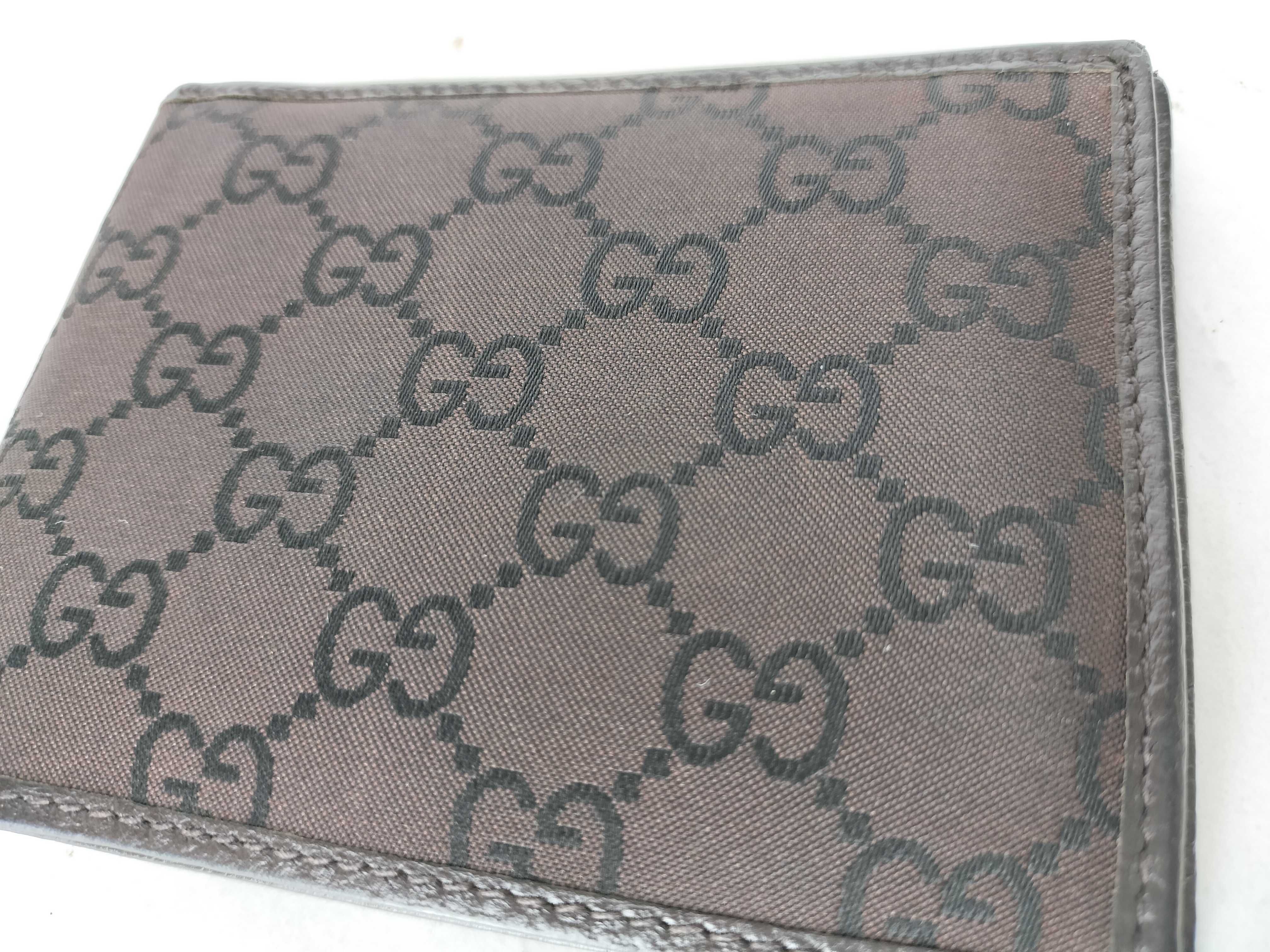 bifold wallet GG pattern nylon 143384 wallet — view 13