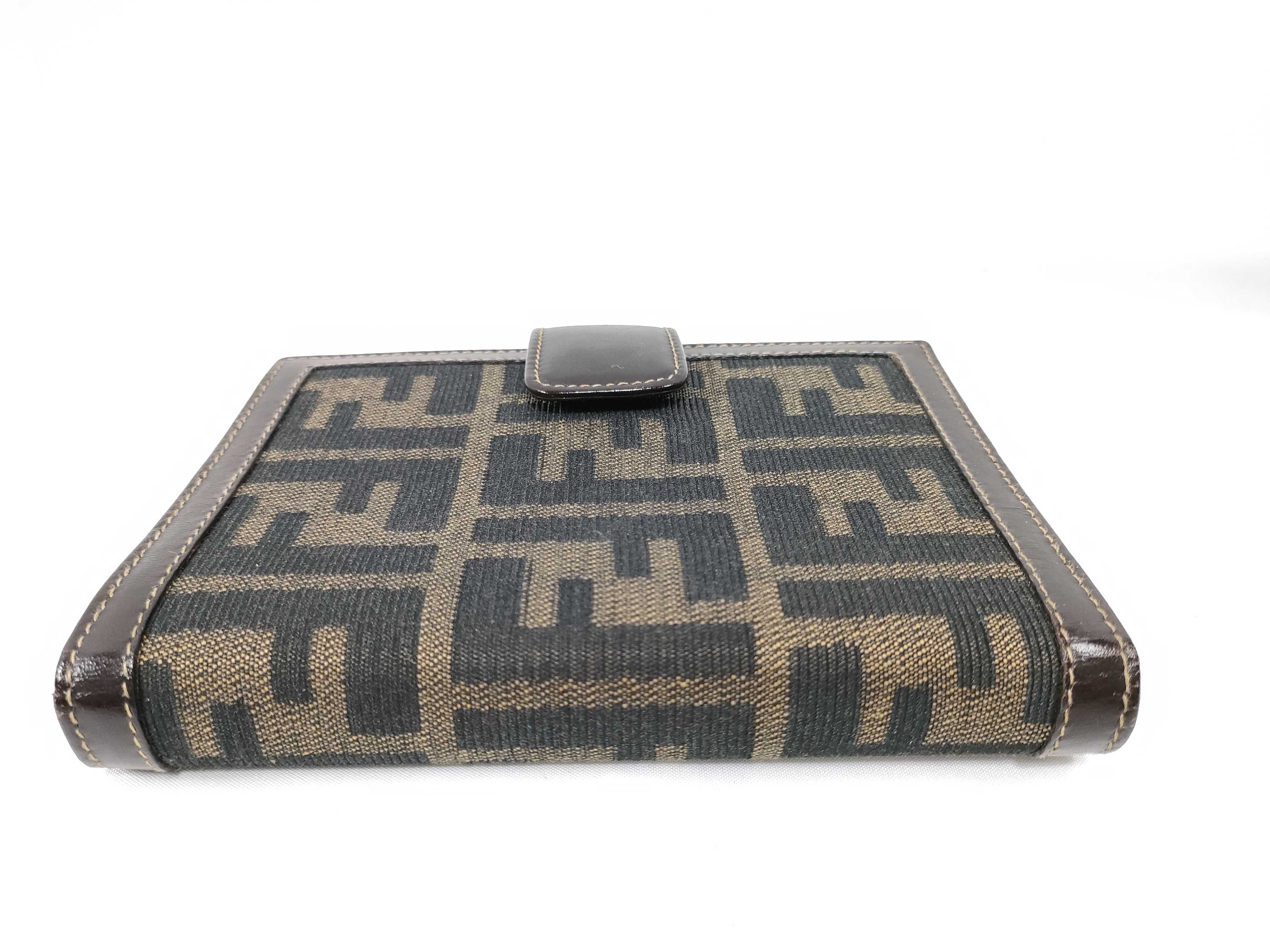 Zucca Canvas Leather Notebook Cover 30153 Notebook Cover — view 3