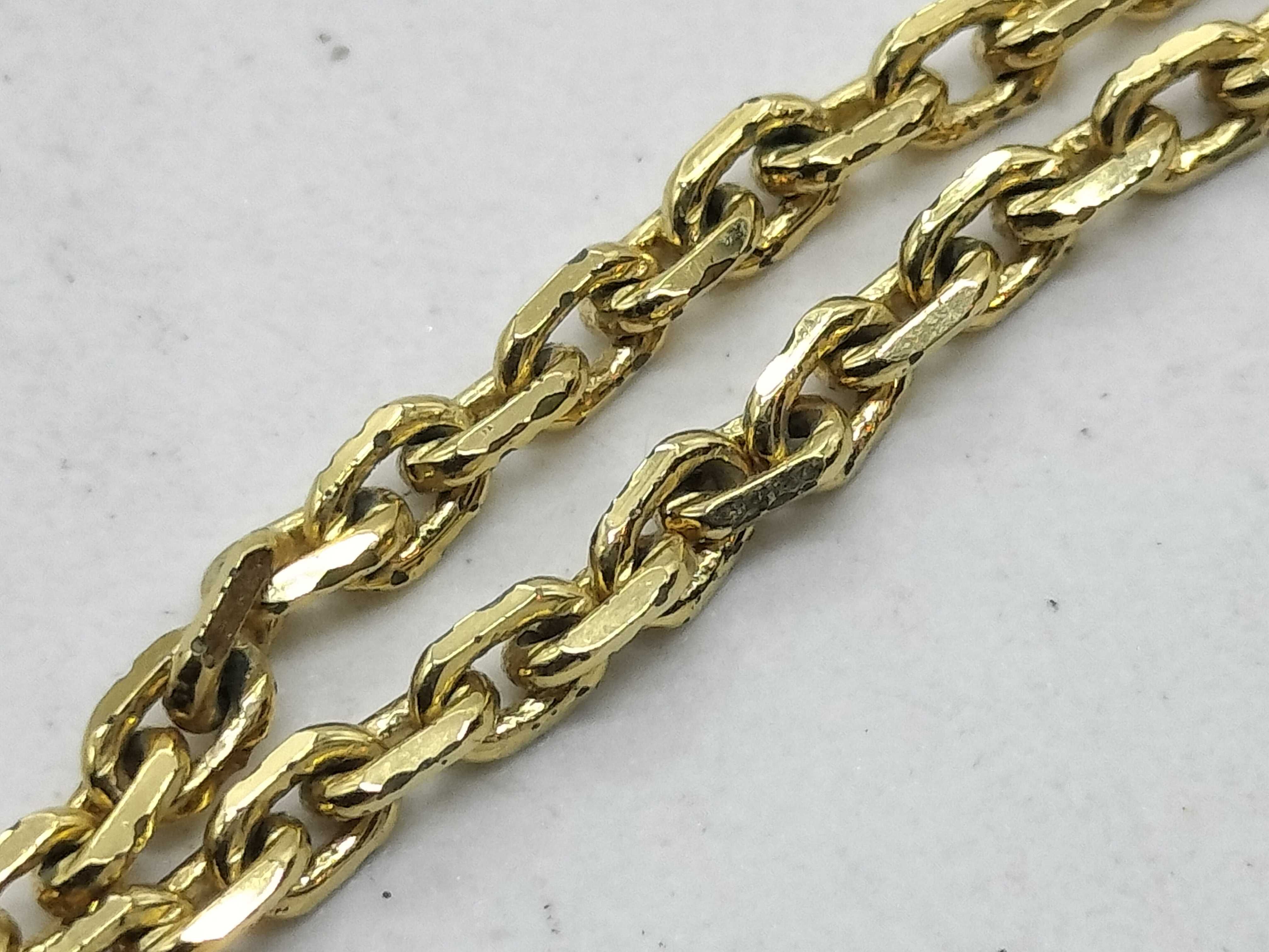 Rhinestone Alphabet Logo Plated Bracelet Necklace — view 8