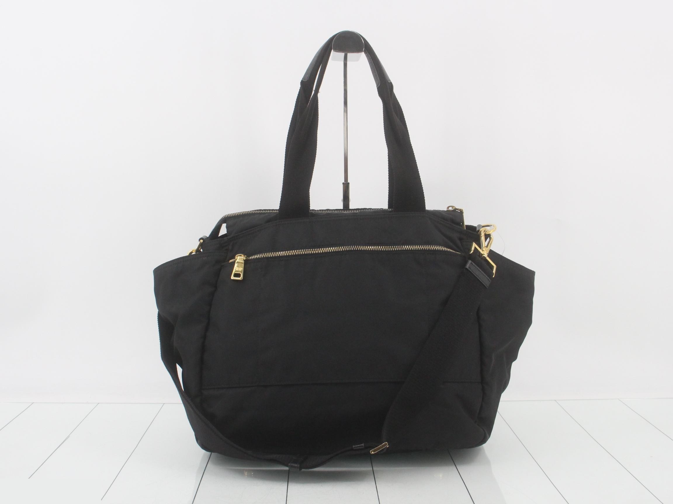 Nylon 2-way tote bag — view 2