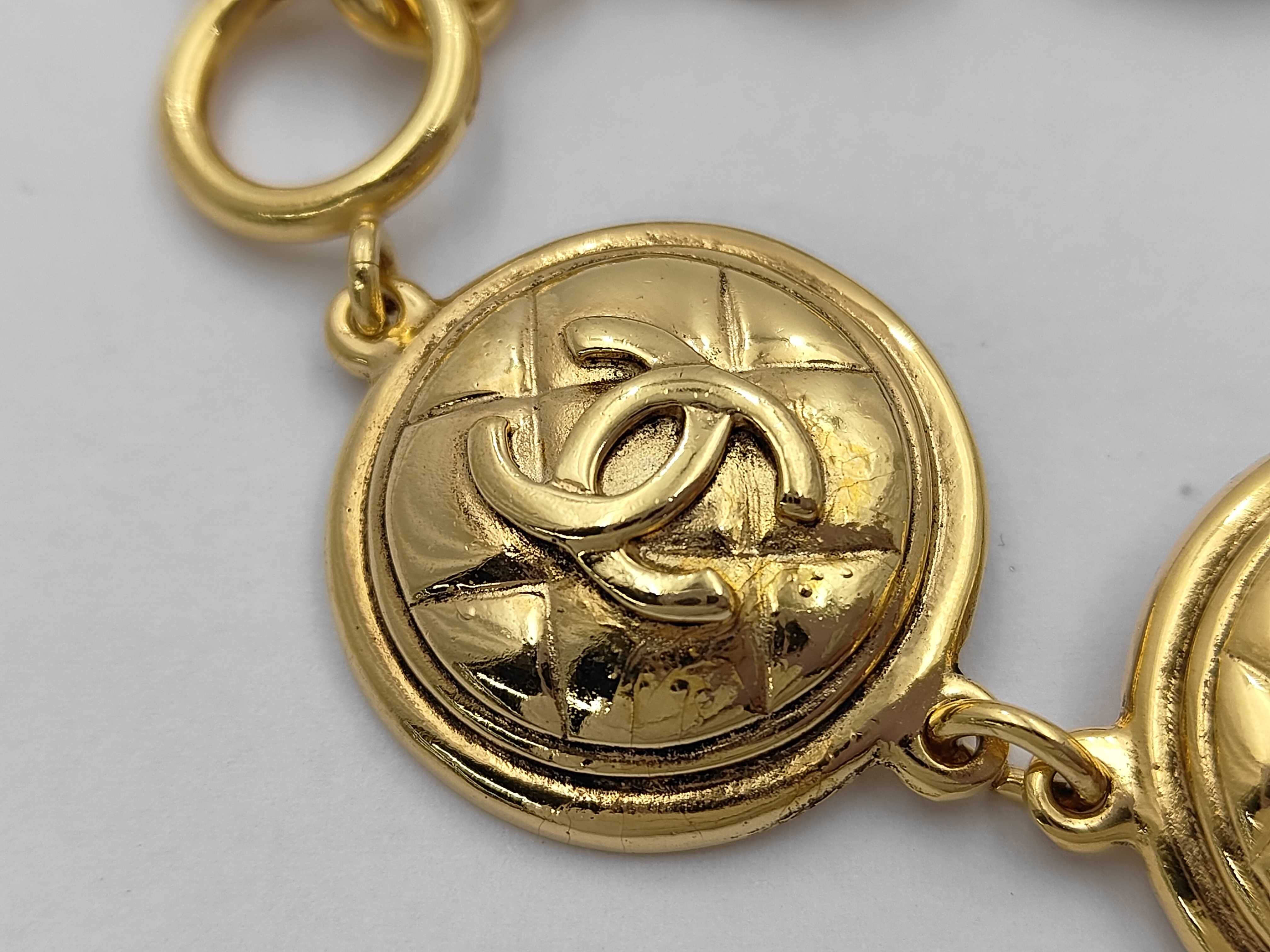 Bracelet, 5-strand Coco Mark, Matelassé, No Year Engraving, Gold Bracelet/Bangle — view 6