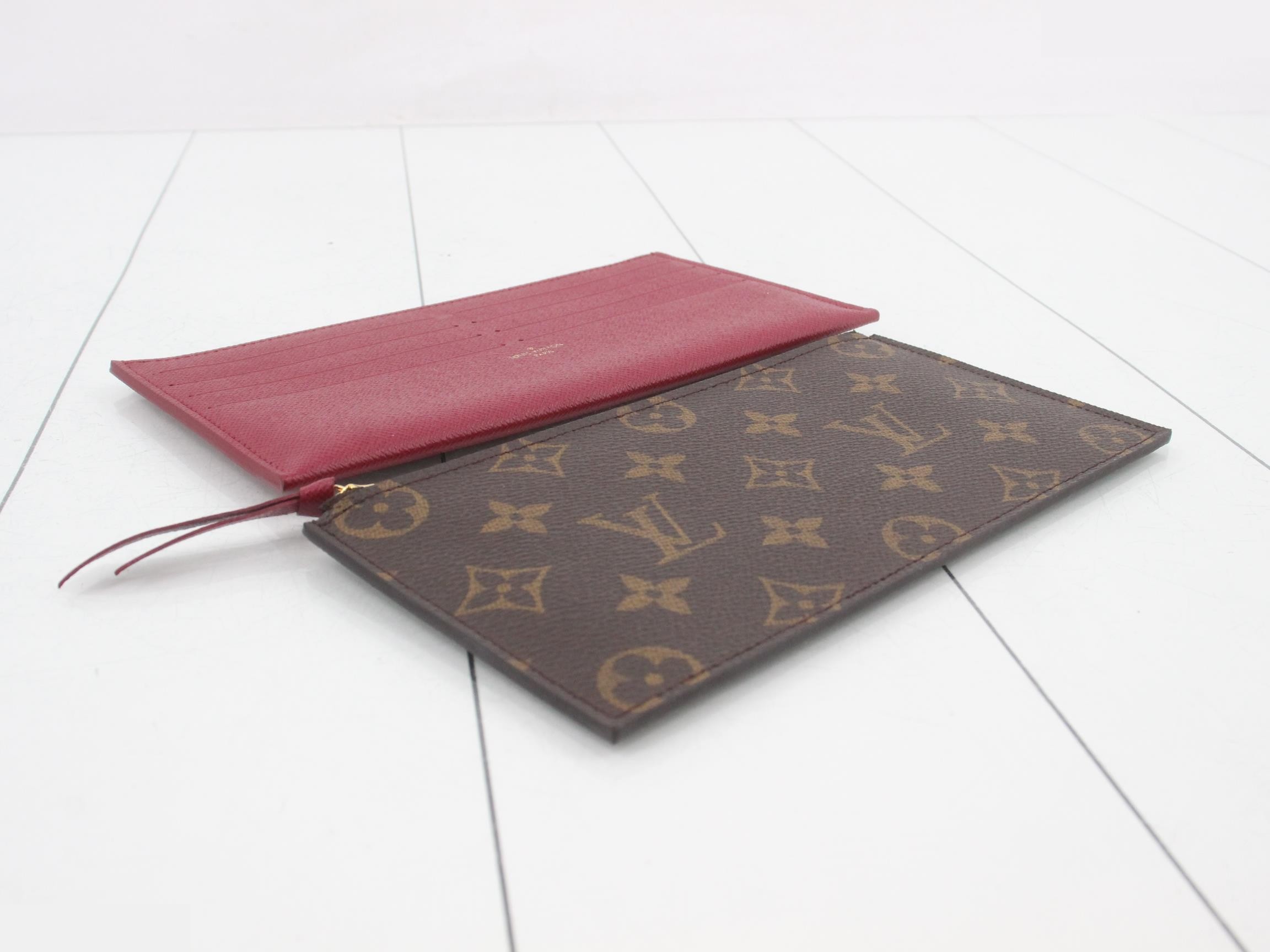 Monogram Pochette Felicie, Fuchsia, Shoulder Bag with 2 Cases — view 5