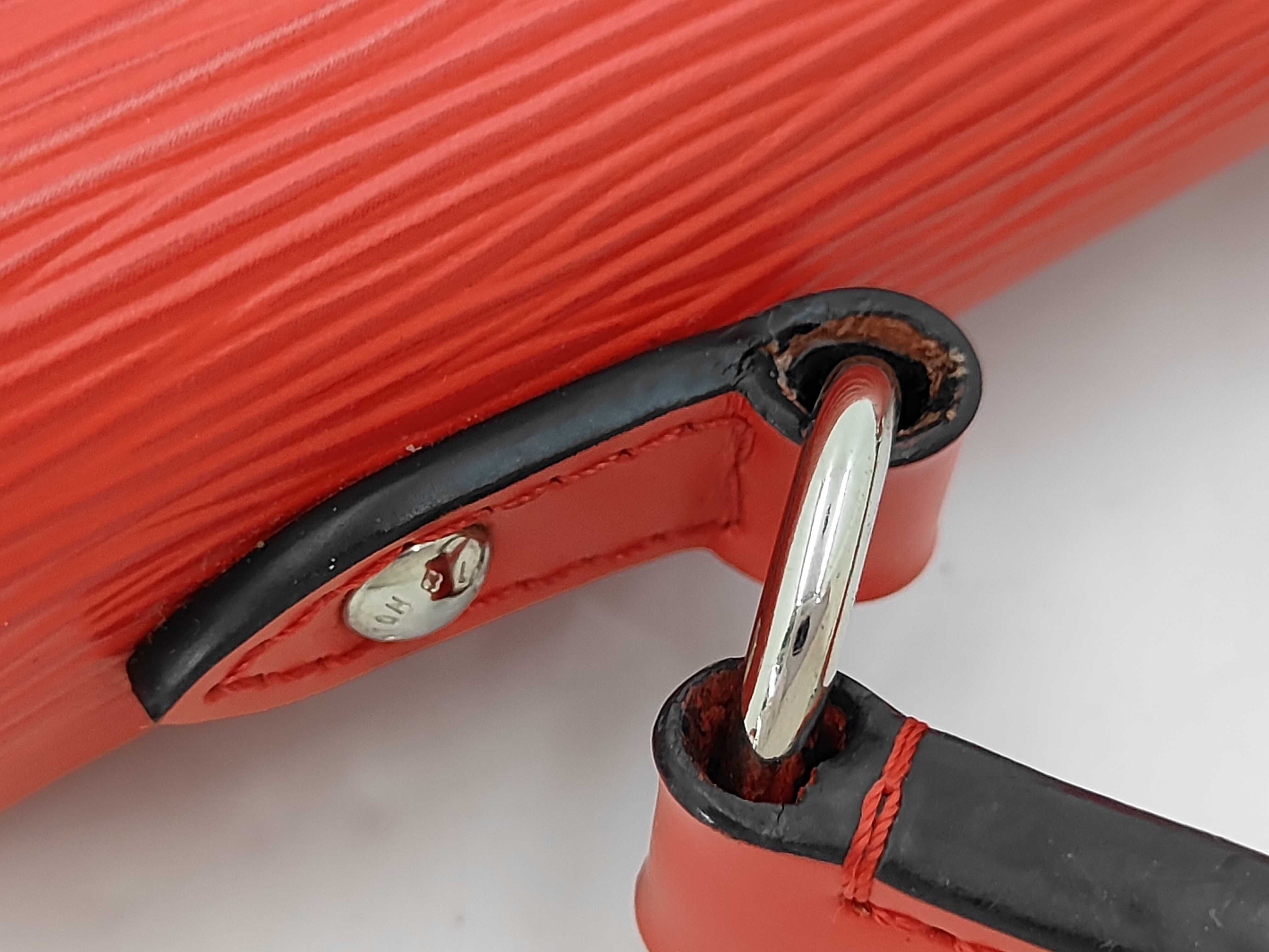 Epi Red Cluny Handbag — view 4