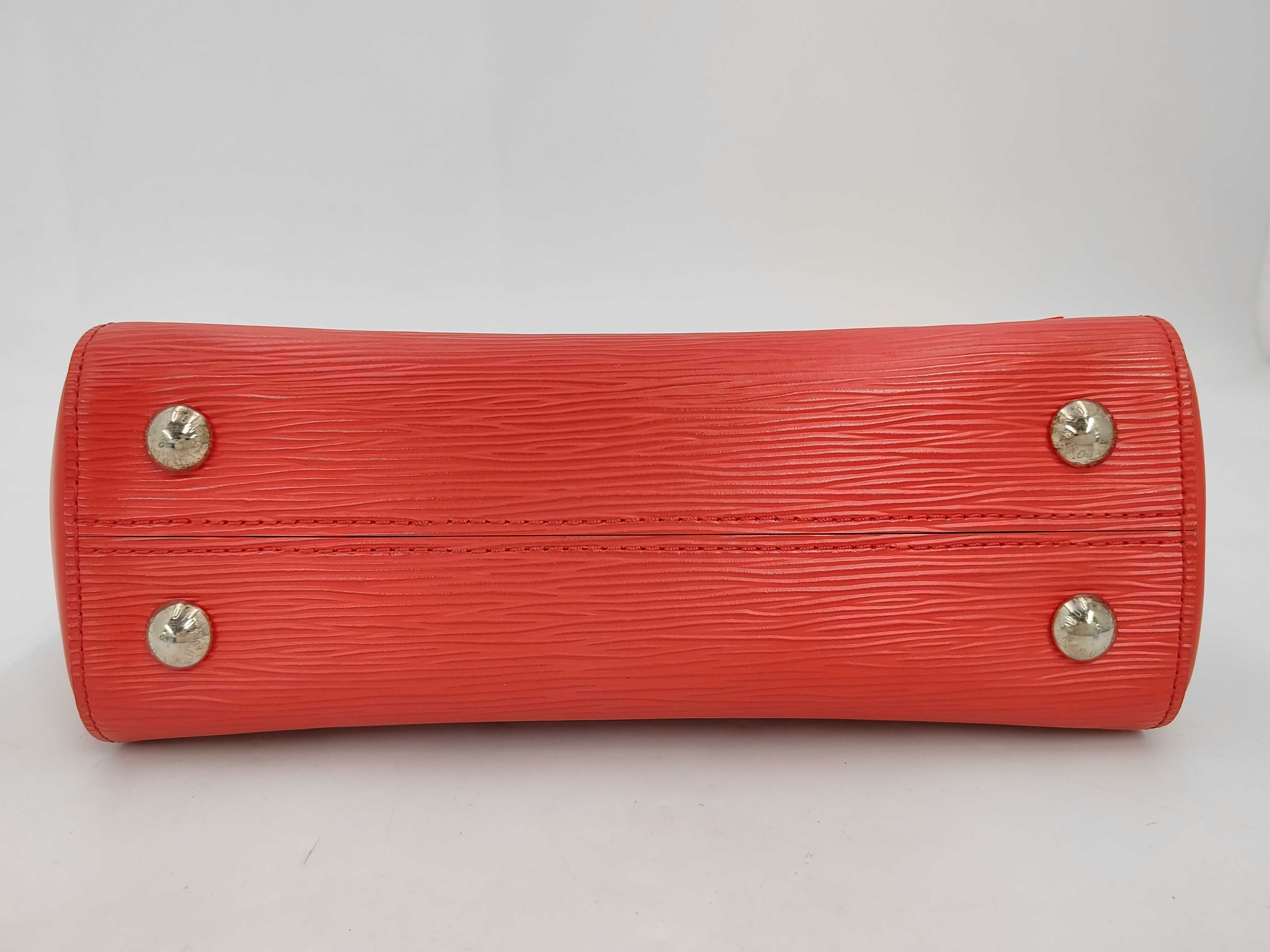 Epi Red Cluny Handbag — view 5