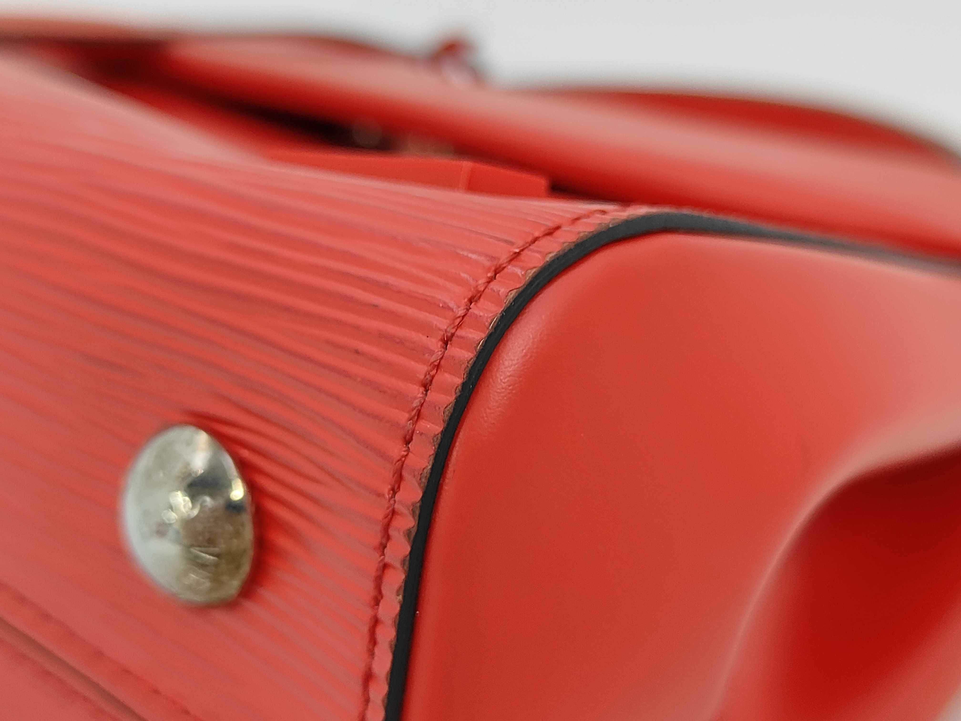 Epi Red Cluny Handbag — view 6