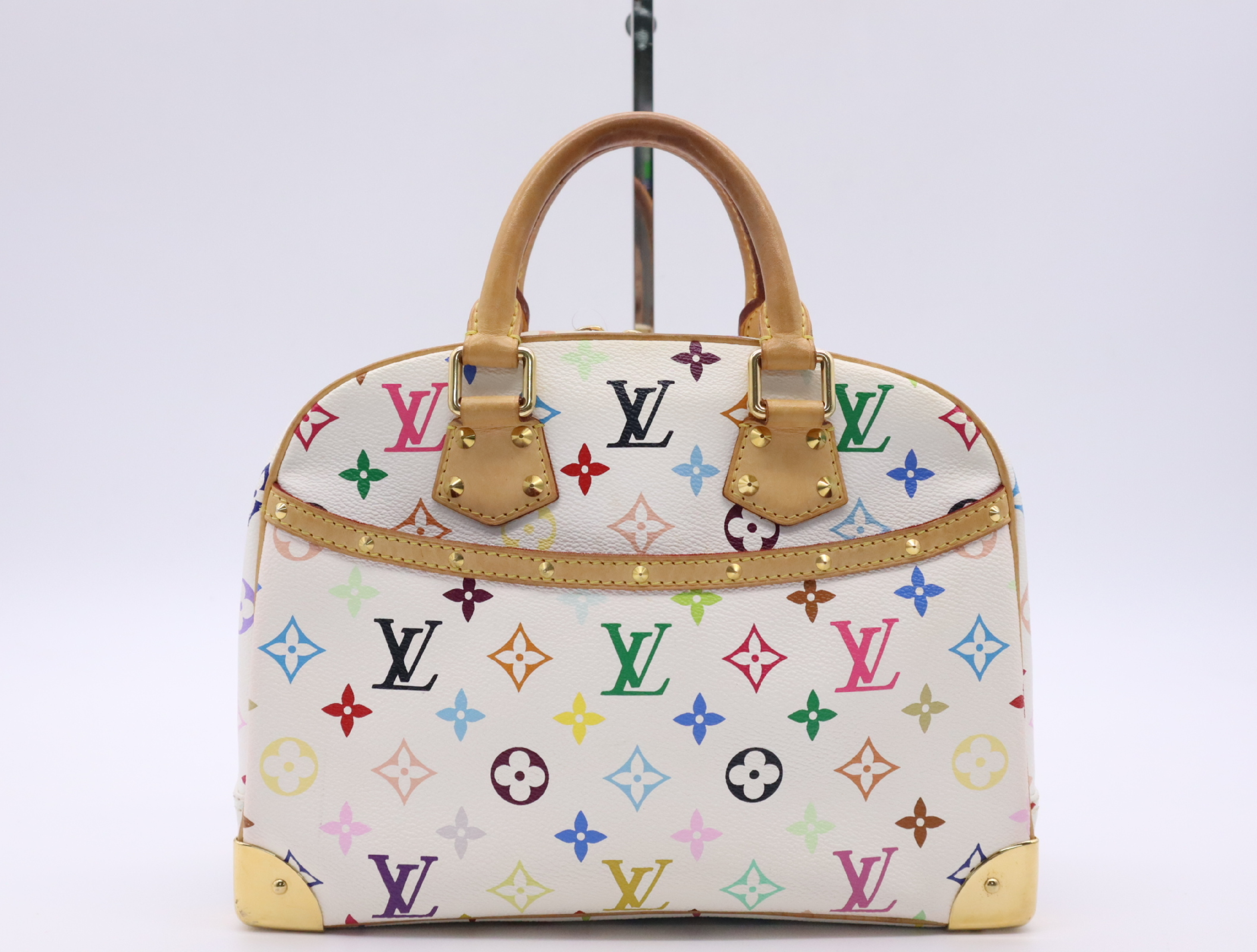 M92663 Multicolor Trouville Blanc Handbag