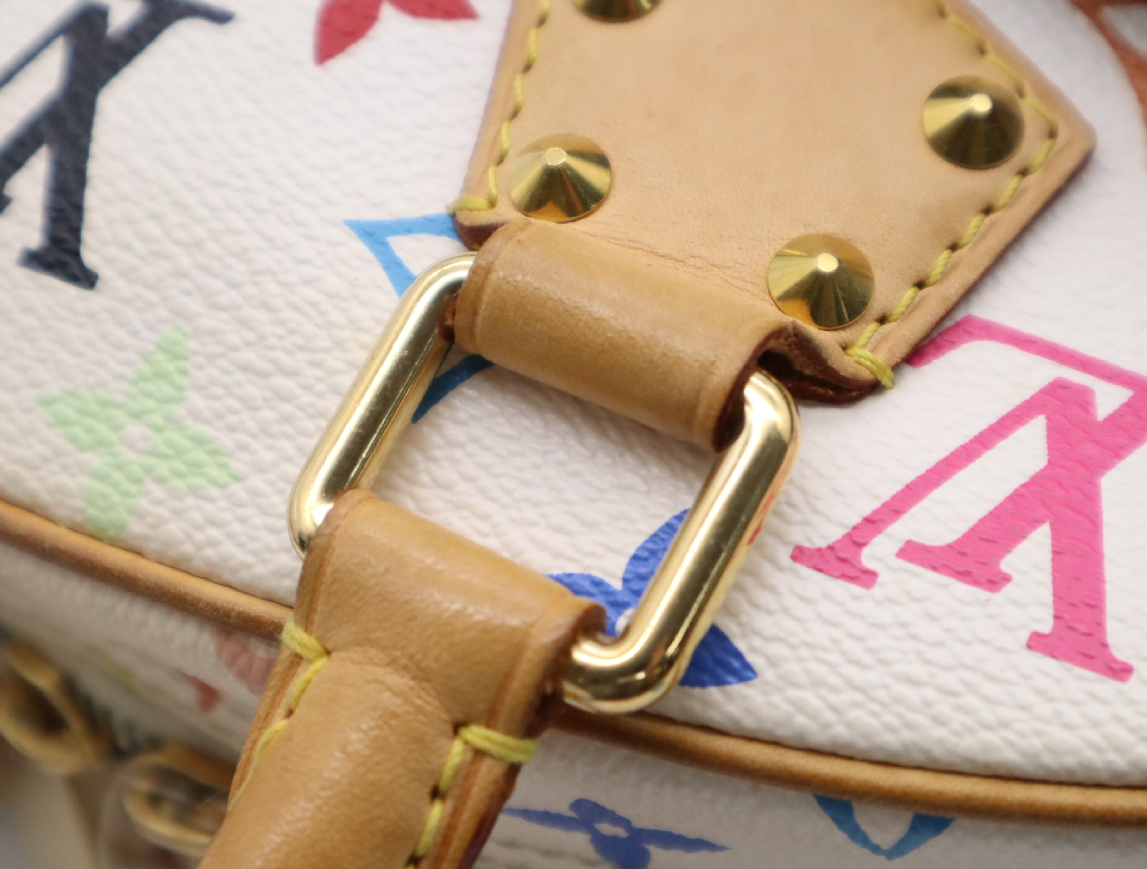 M92663 Multicolor Trouville Blanc Handbag — view 11