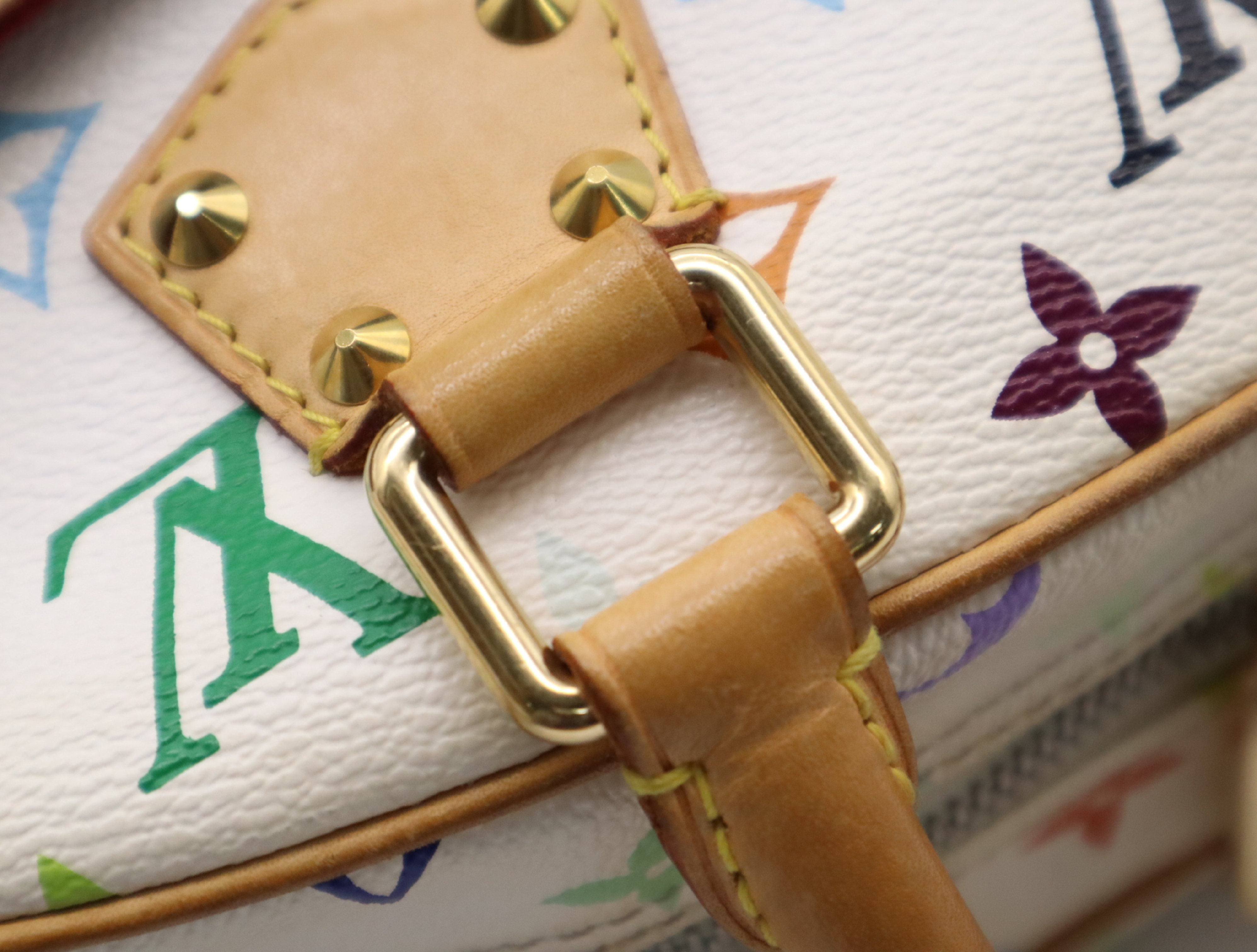 M92663 Multicolor Trouville Blanc Handbag — view 10