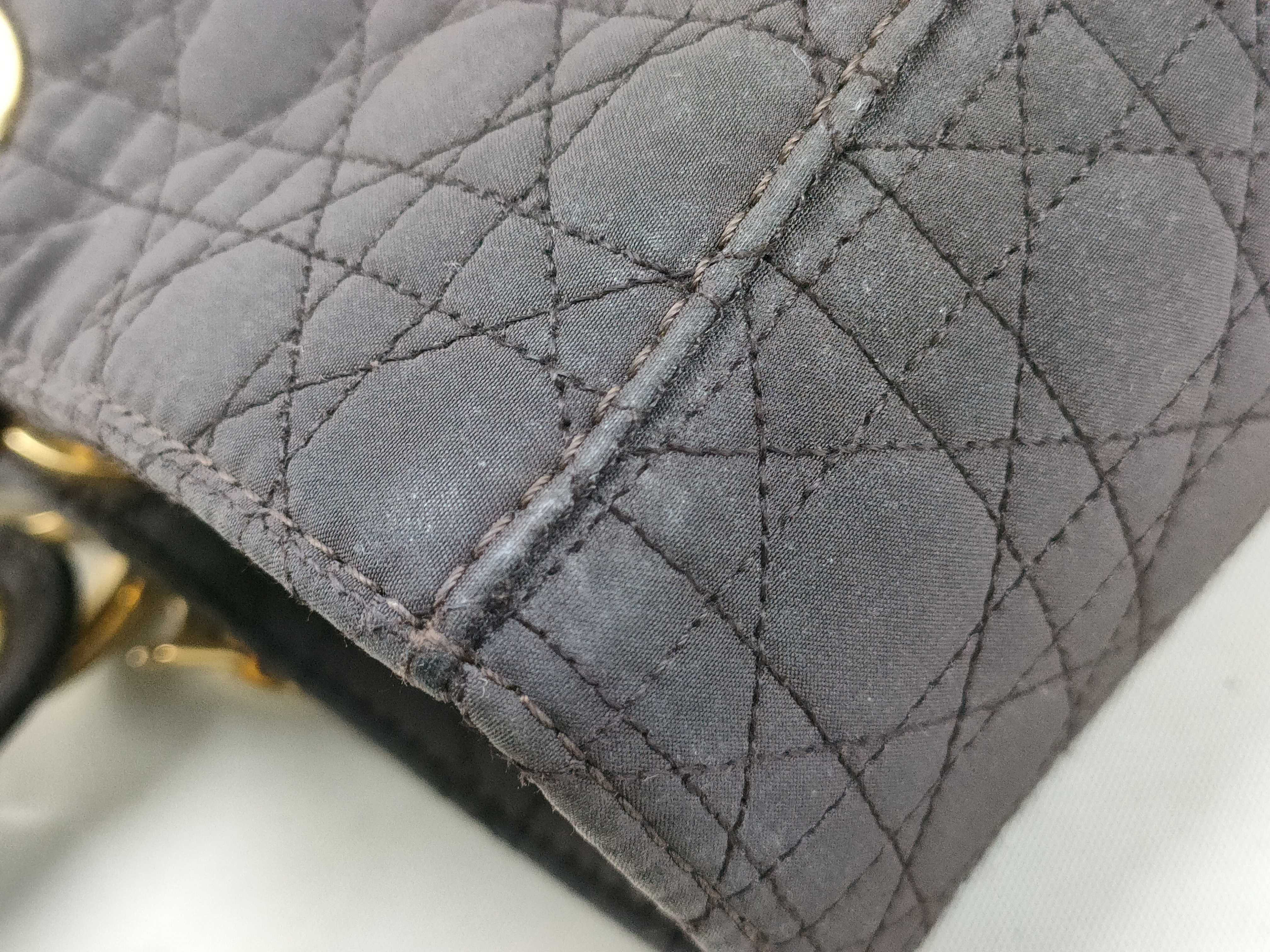 Lady Dior Cannage Handbag Brown Handbag — view 15