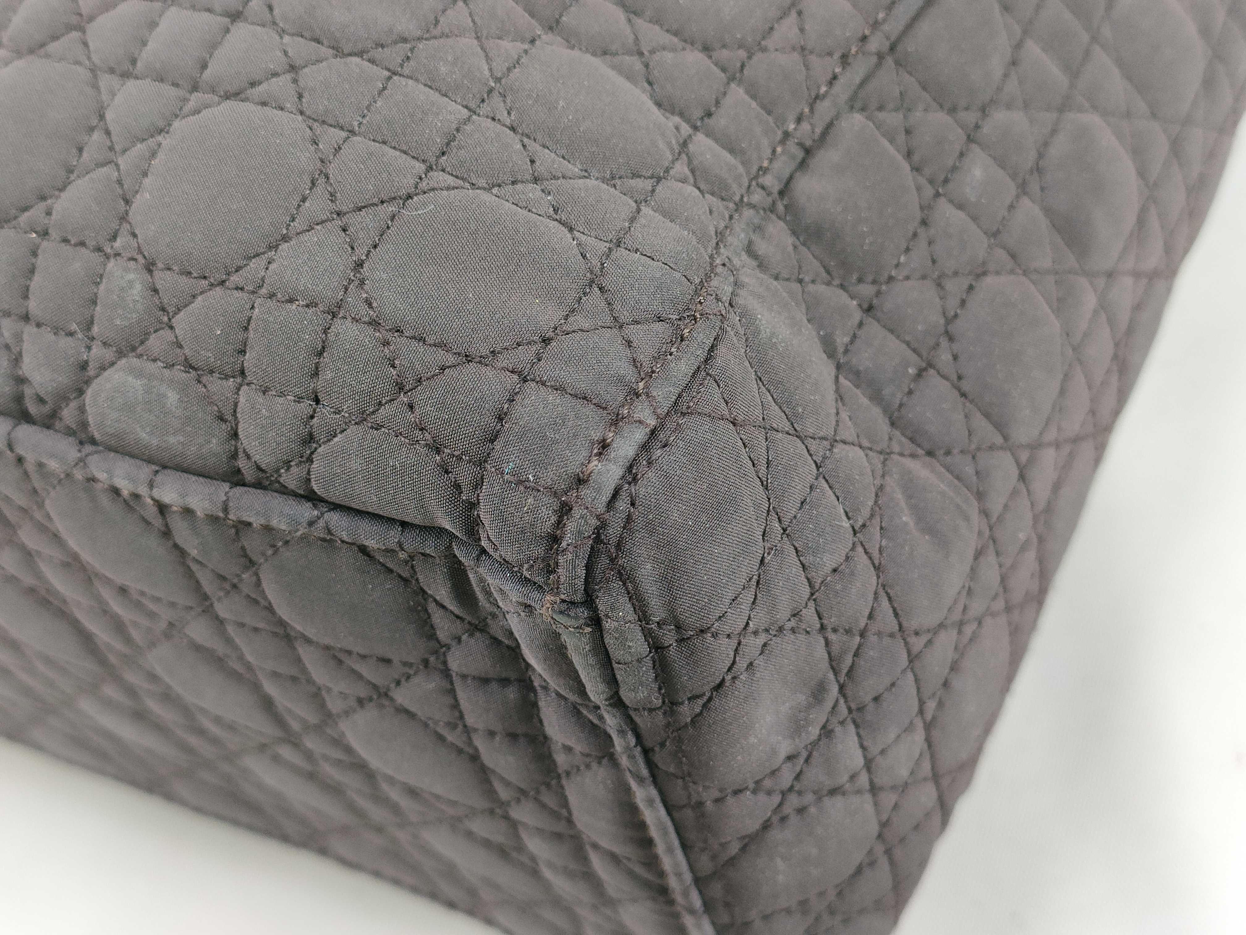 Lady Dior Cannage Handbag Brown Handbag — view 4