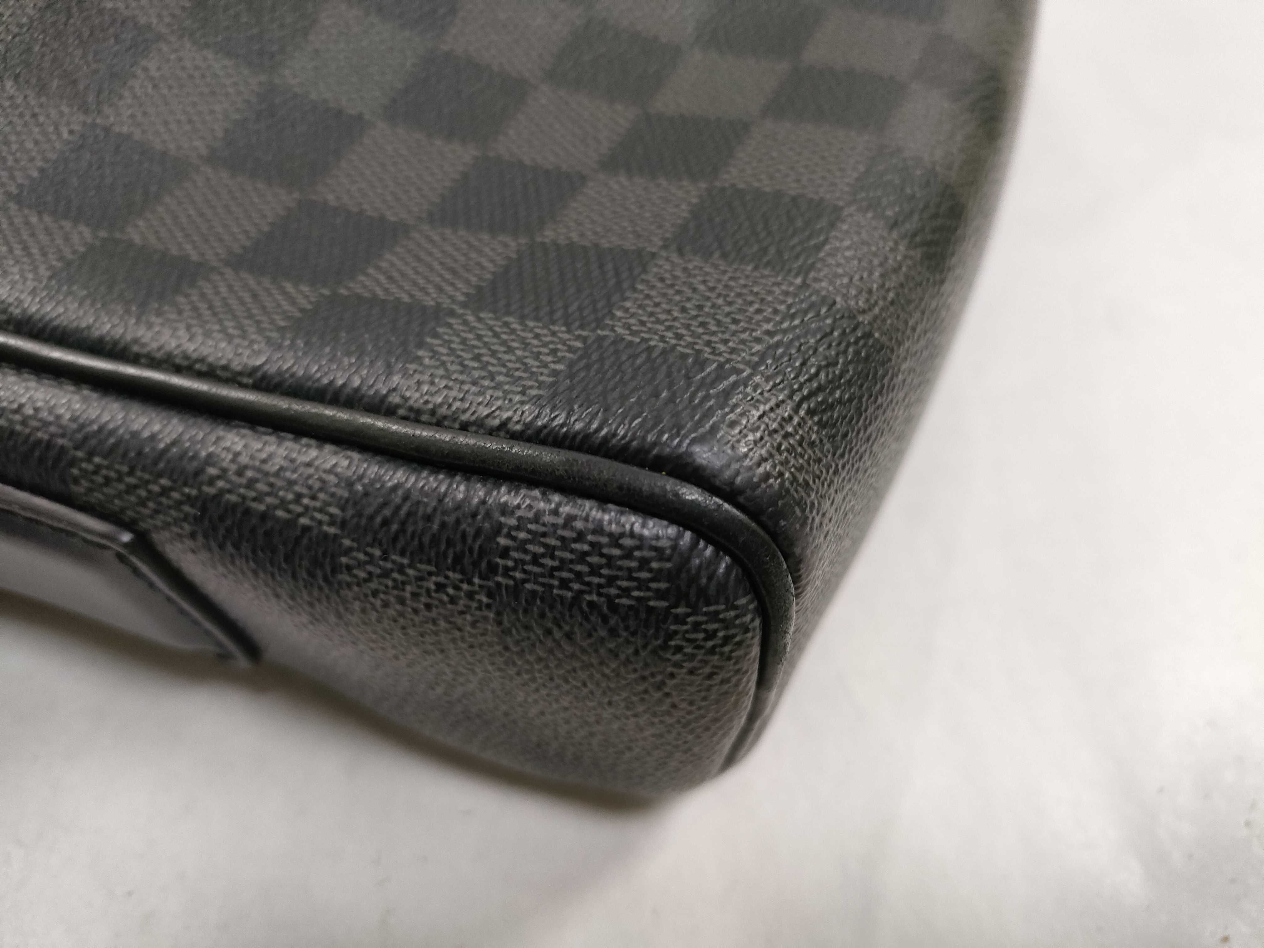 Damier Graphite Dayton PM N41408 CA2128 Black Shoulder Bag — view 8
