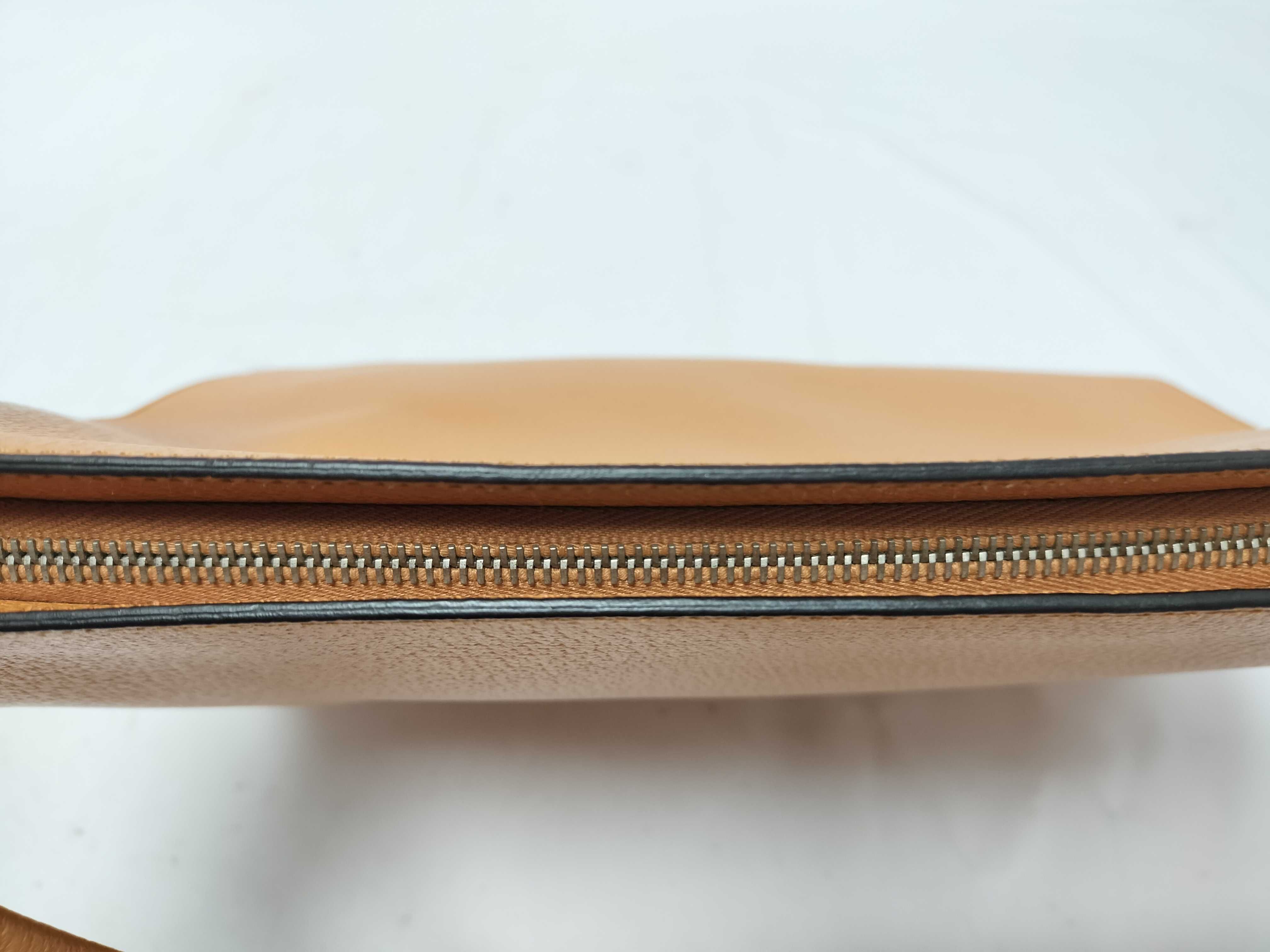 Leather Tote Bag Orange Tote Bag — view 6