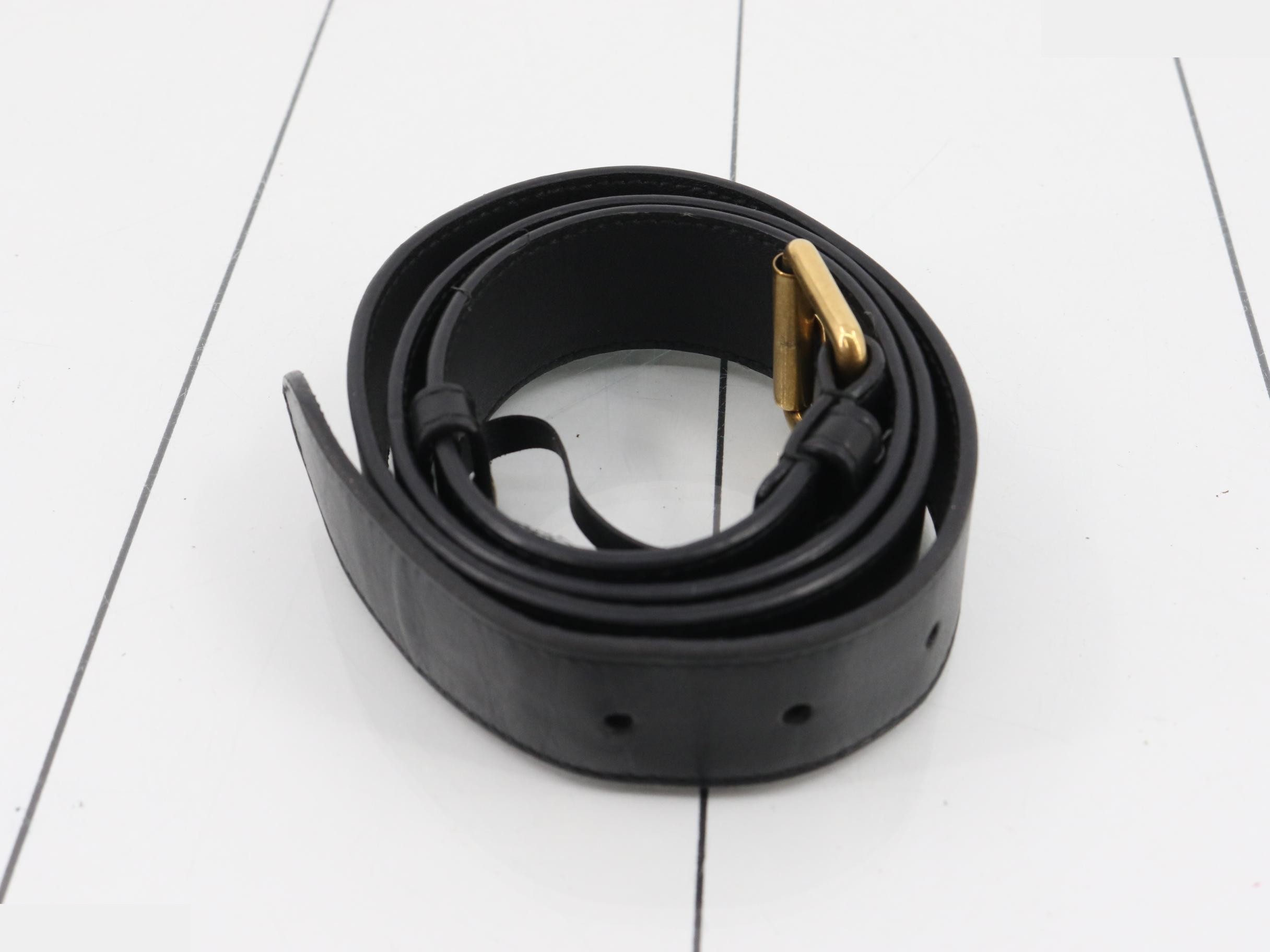 Leather Black GG Marmont Quilted Belt Waist Bag — view 7